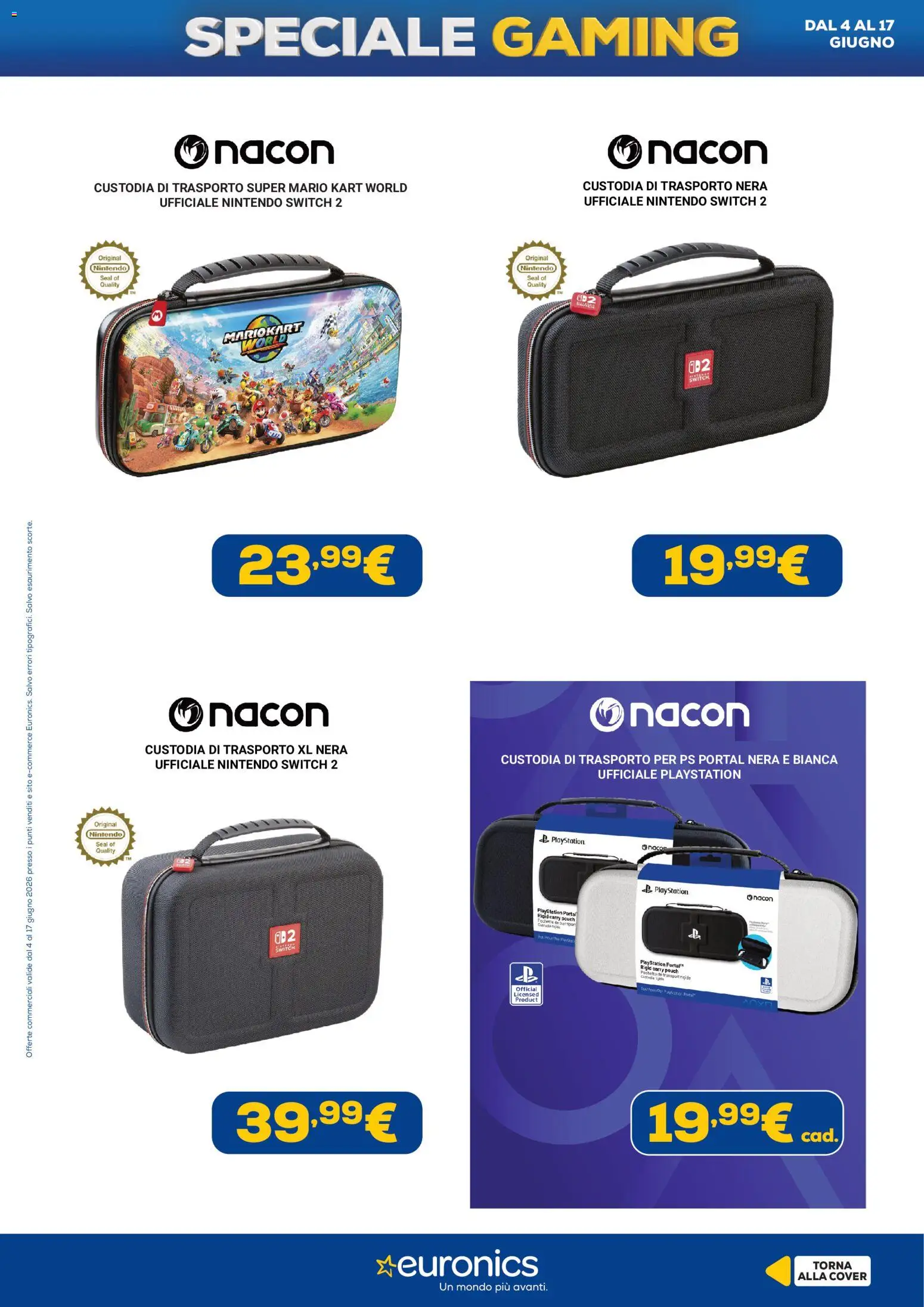 Volantino Euronics del 04.06.2026 | Pagina: 17 | Prodotti: Playstation