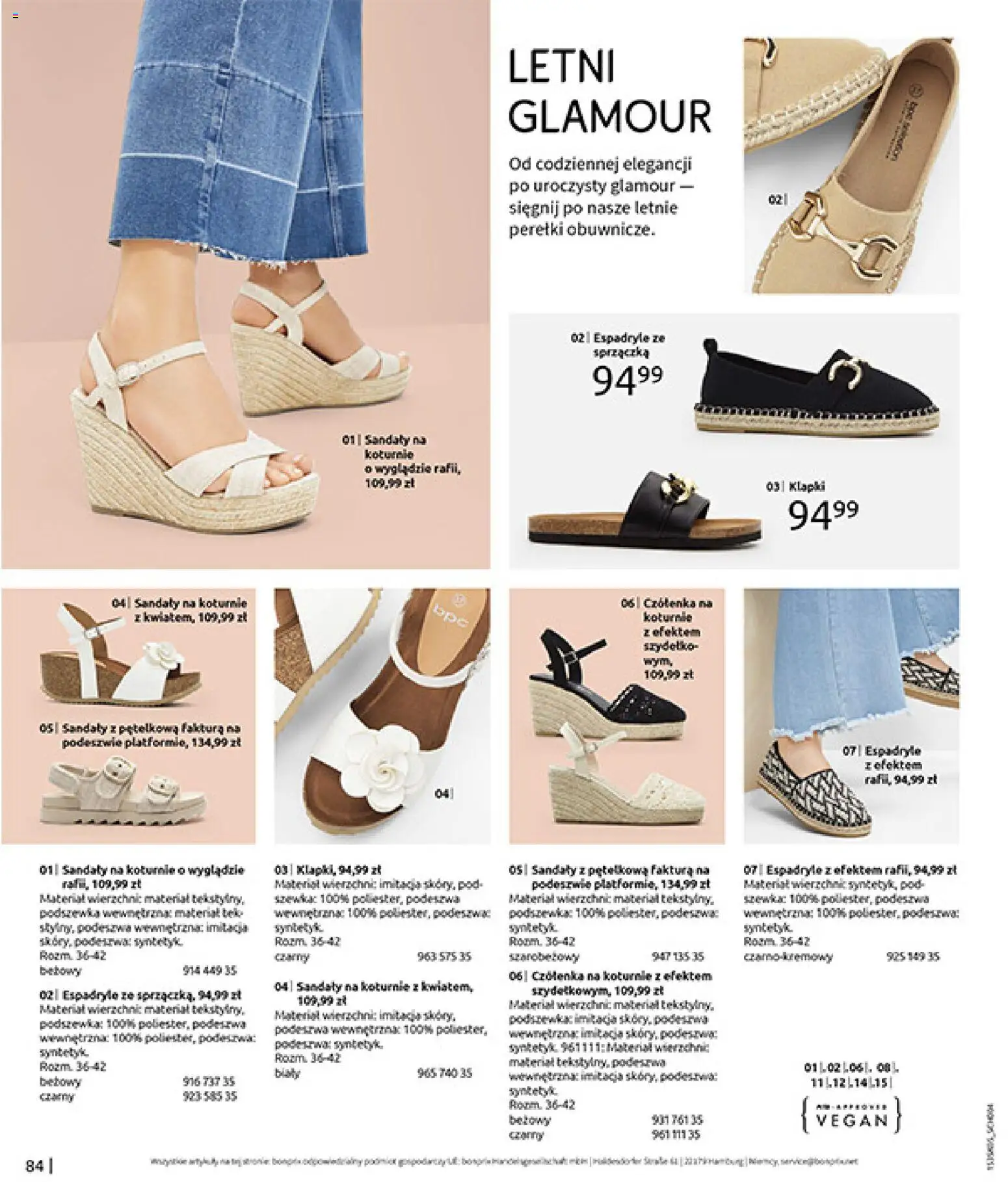 BonPrix Katalog od 18.05.2026 | Strona: 86 | Produkty: Espadryle, Sandały, Klapki