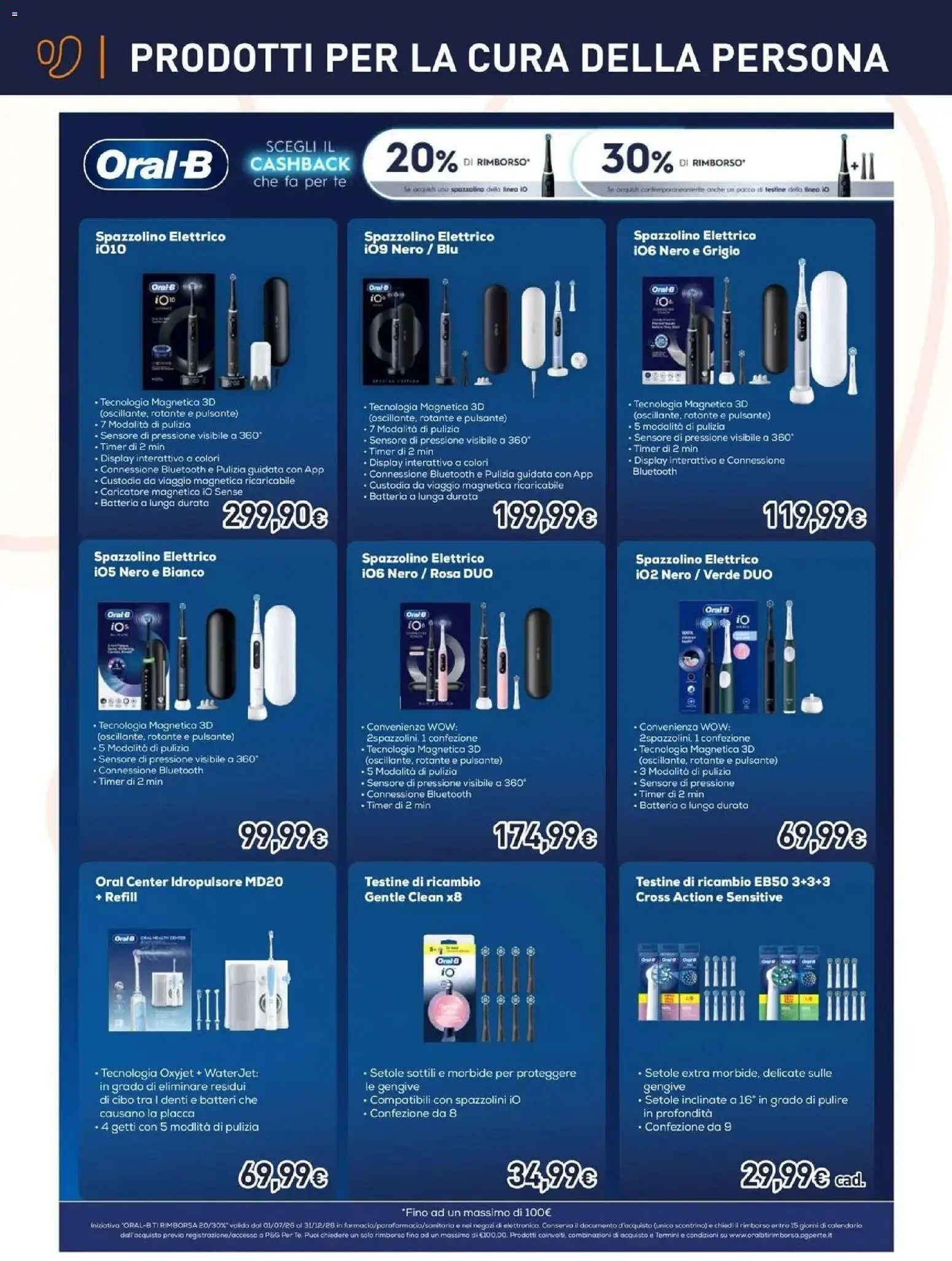 Volantino Unieuro del 12/10/2026 | Pagina: 28 | Prodotti: Spazzolino, Tè, Spazzolino elettrico, Batteria