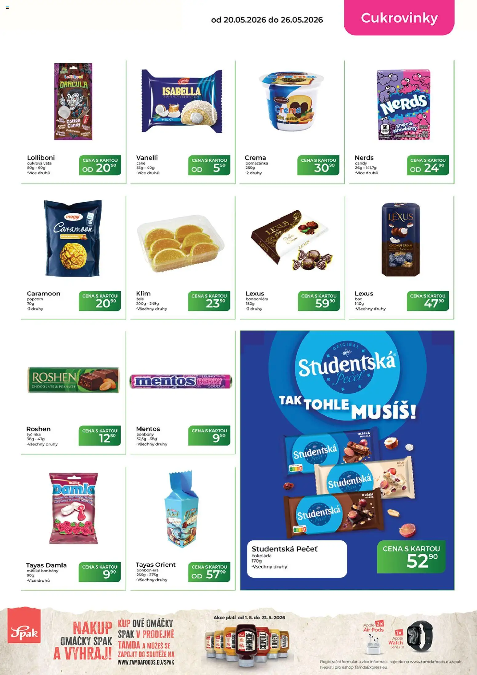 Tamda Foods leták od 20.05.2026 | Strana: 29 | Produkty: Apple, Popcorn, Pomazánka, Crema