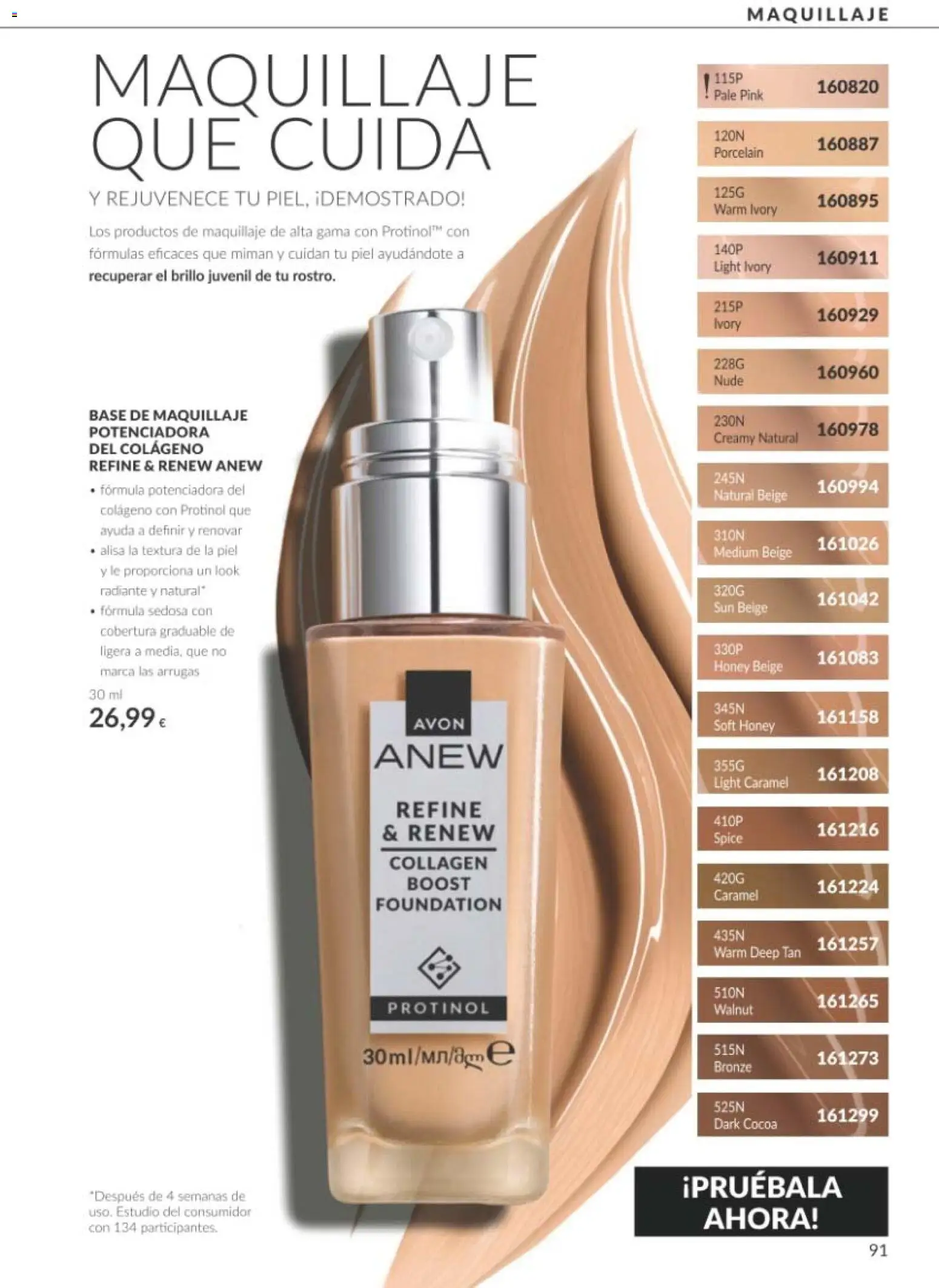 Catálogo AVON Black Friday │ válido desde el 01/11/2026 | Página: 91 | Productos: Maquillaje, Base de maquillaje