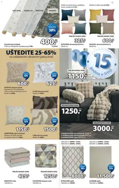 Plastificirani stolnjak, S140 cm. (Odaberite od prikazanog) 799,- - pregled Jysk kataloga - važi od 09.10.2026 | Strana: 15