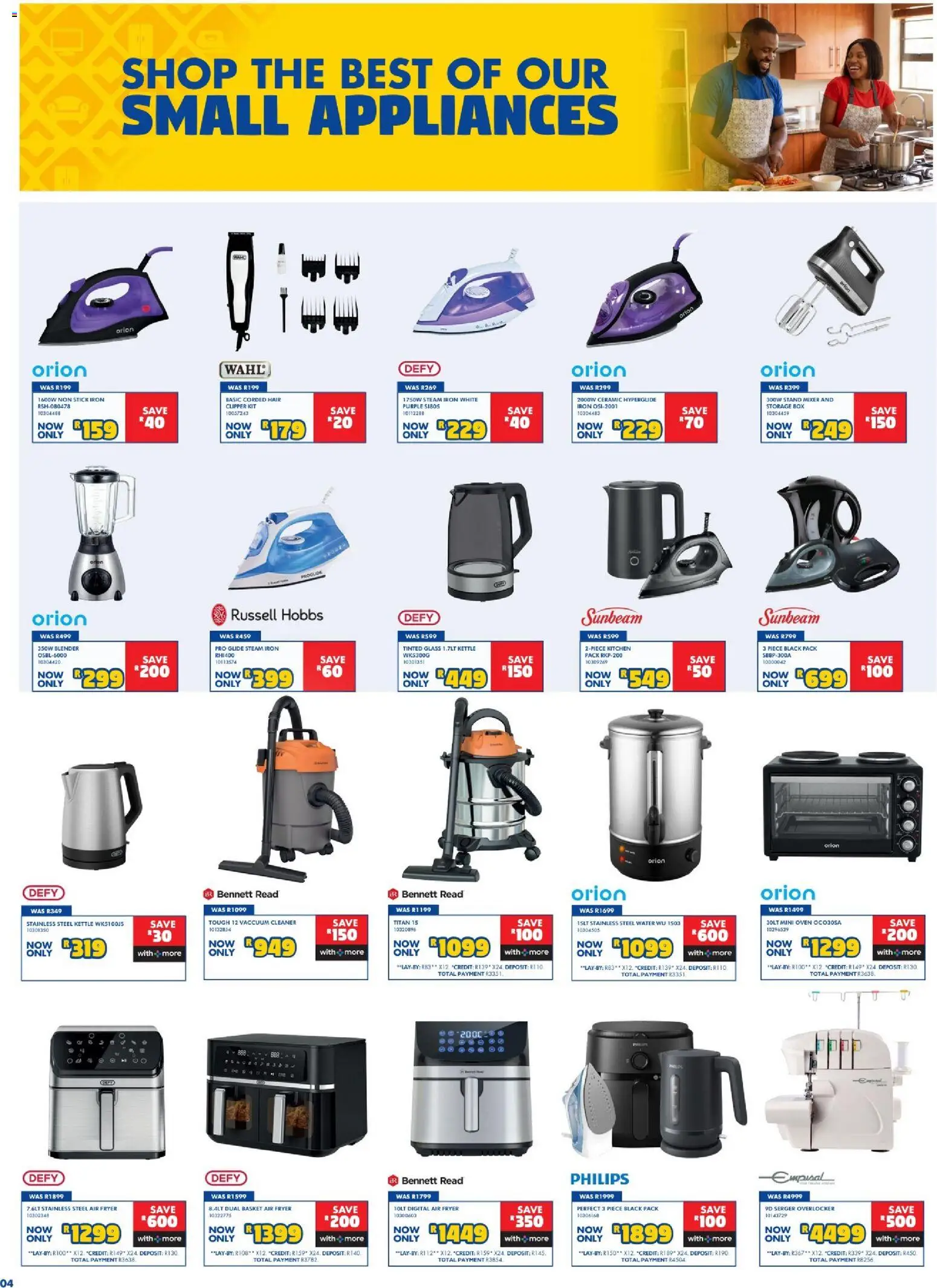 New Russells catalogue – valid from 17/09/2026 | Page: 4 | Products: Kettle, Box, Basket, Water