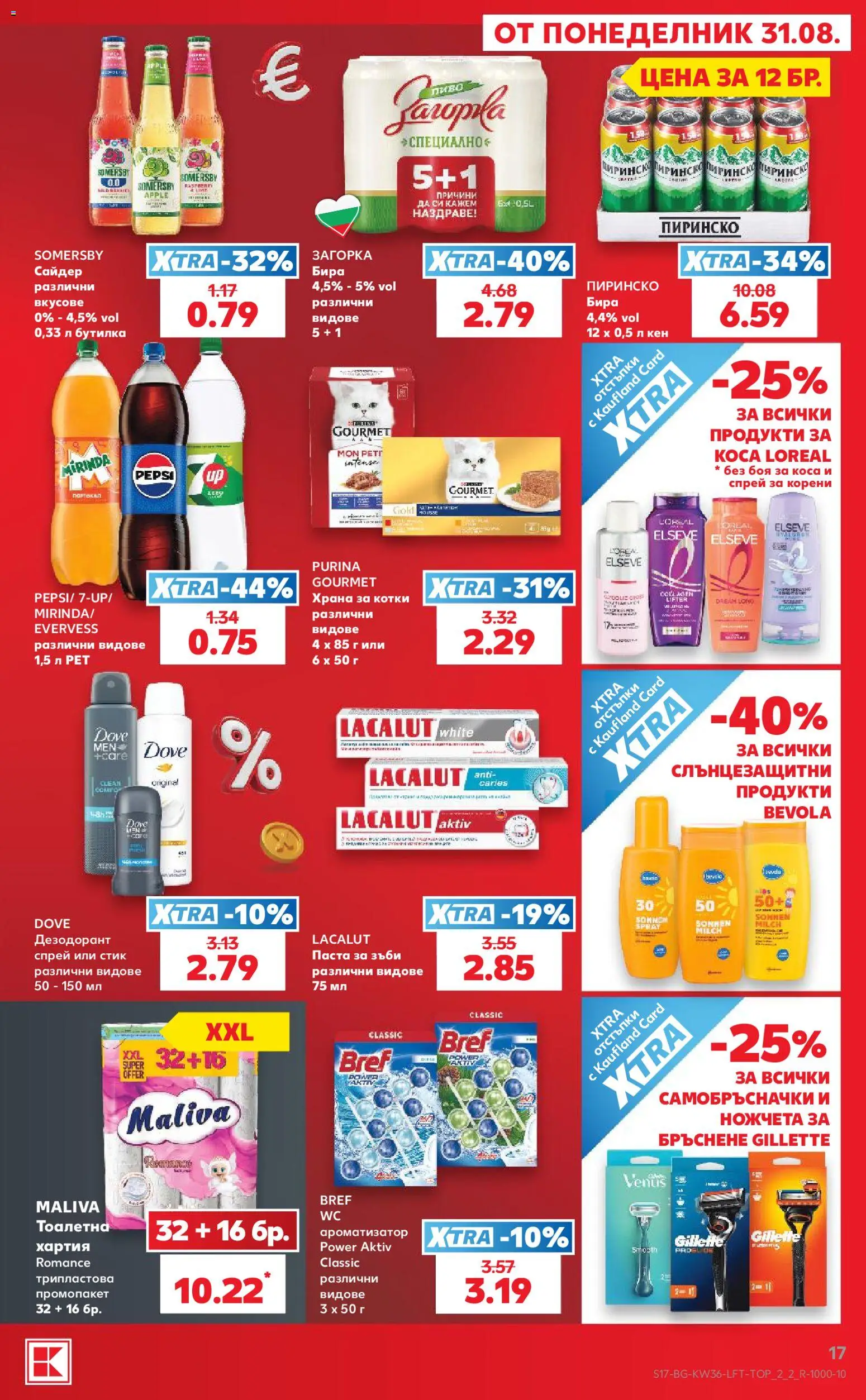 {H1} | Страница: 17 | Продукти: Дезодорант, Паста, Хартия, Кен