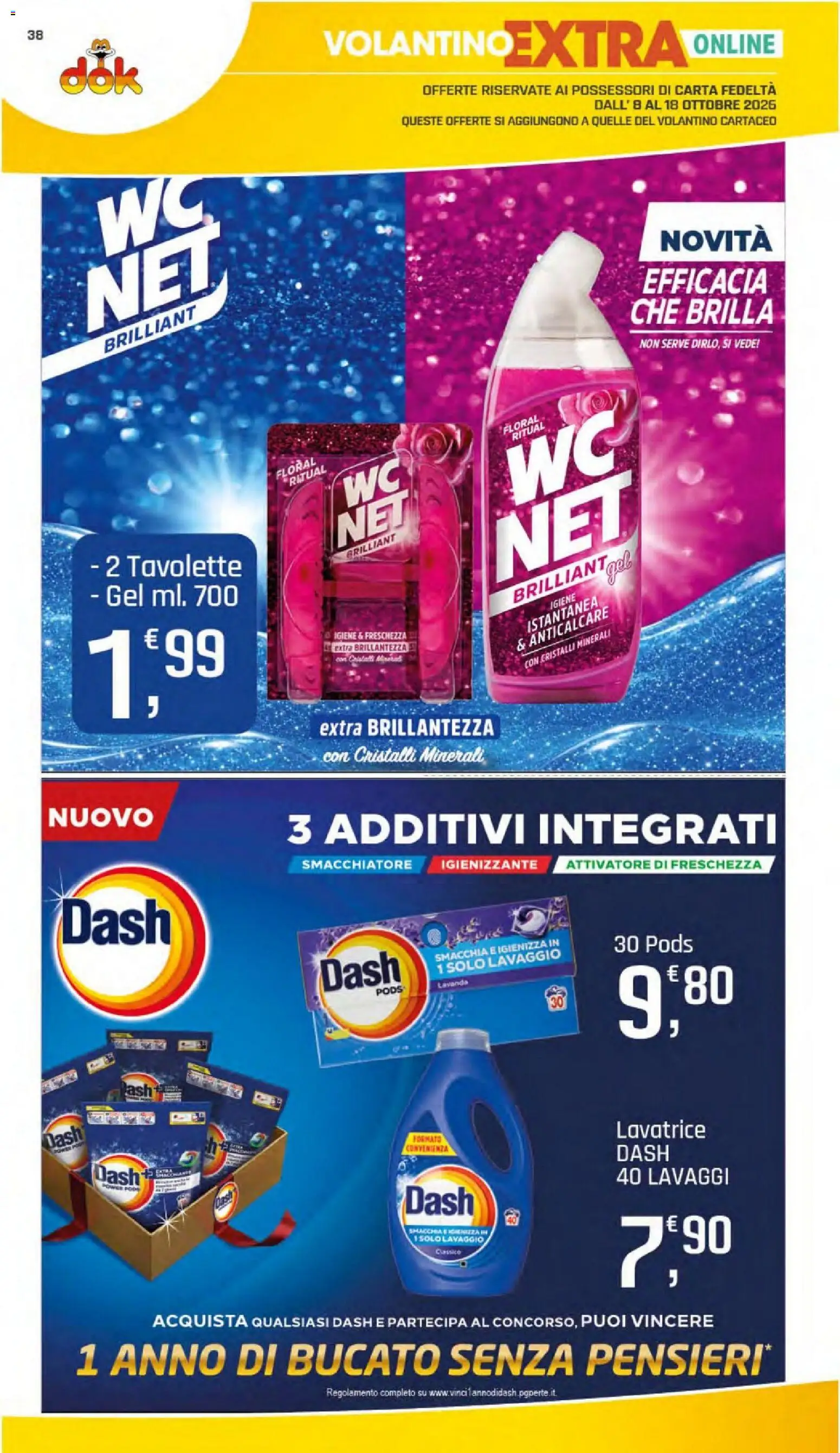 Volantino DOK del 08/10/2026 | Pagina: 38