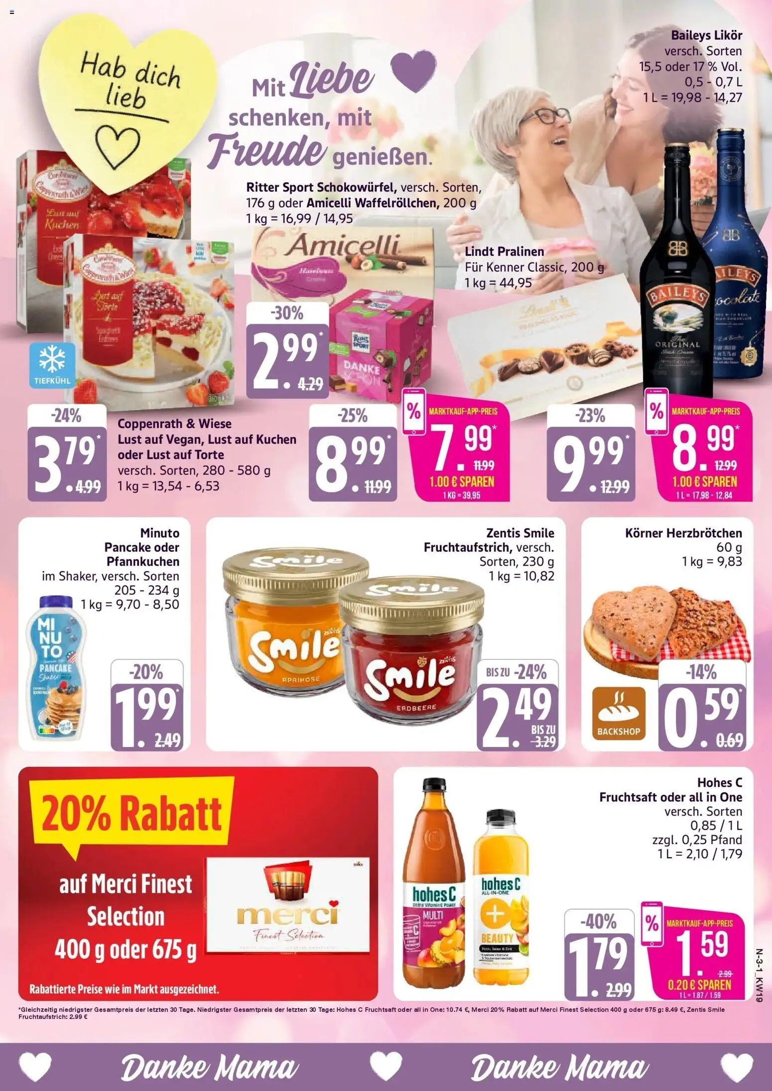 Marktkauf Prospekt Cuxhaven	 – gültig ab 04.05.2026 | Seite: 3 | Produkte: Ritter sport, Hohes c, Kuchen, Fruchtsaft