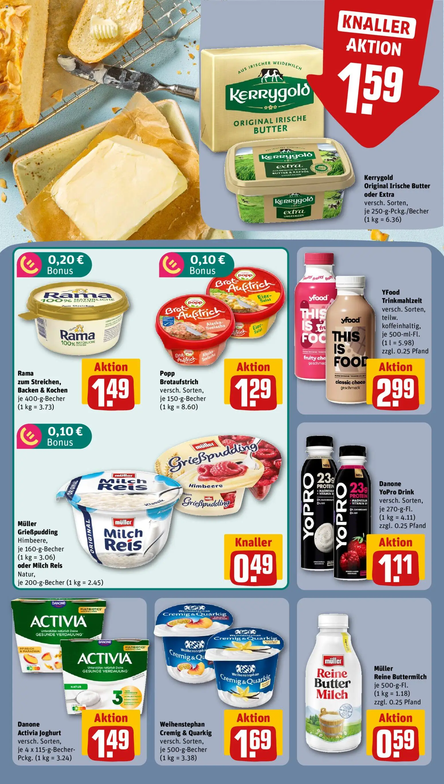 Rewe ihr Kaufpark Prospekt – gültig ab 26.10.2026 | Seite: 13 | Produkte: Buttermilch, Butter, Rapsöl, Salat
