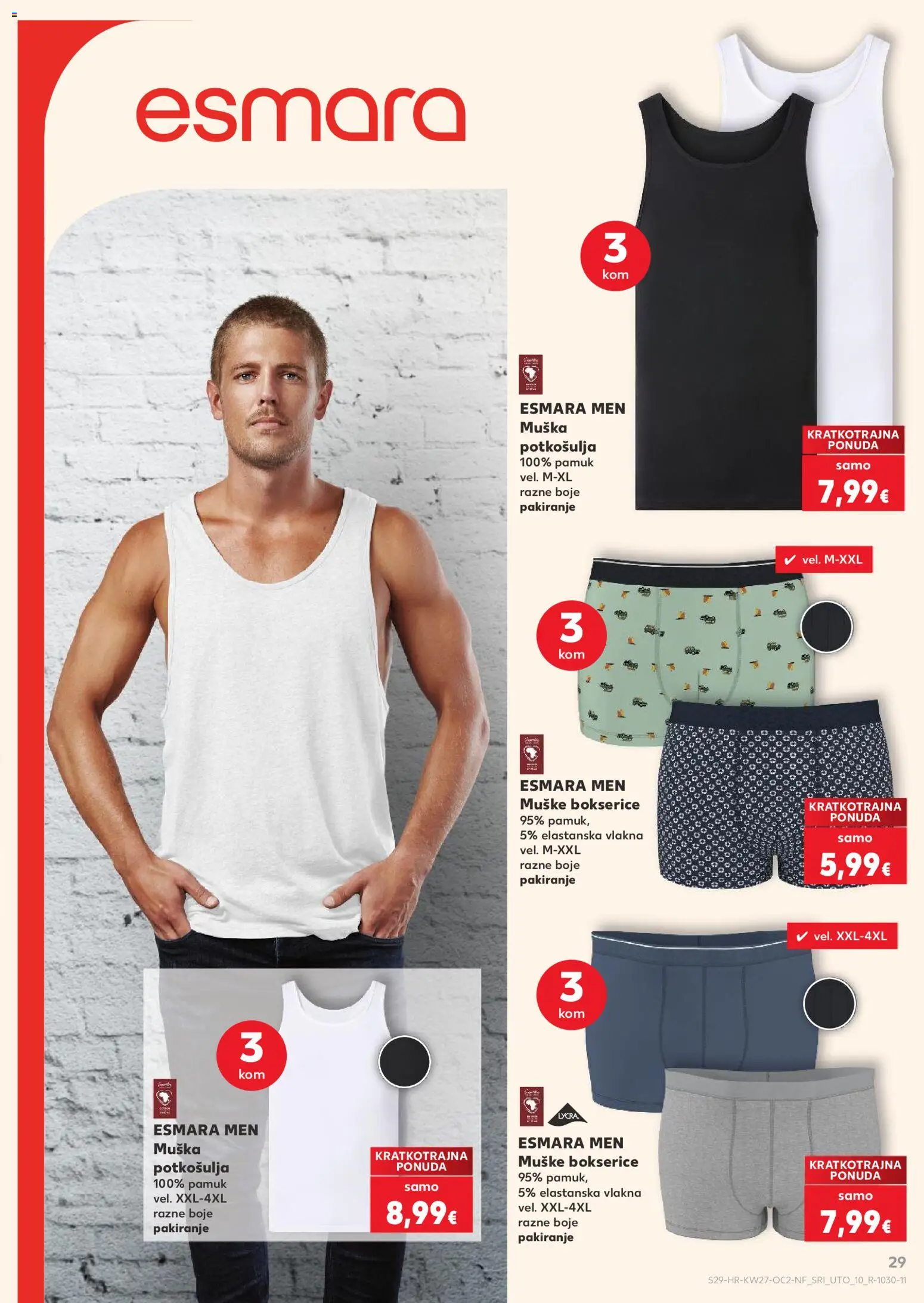 Kaufland katalog | vrijedi od 01.07.2026 | Stranica: 29 | Proizvodi: Bokserice