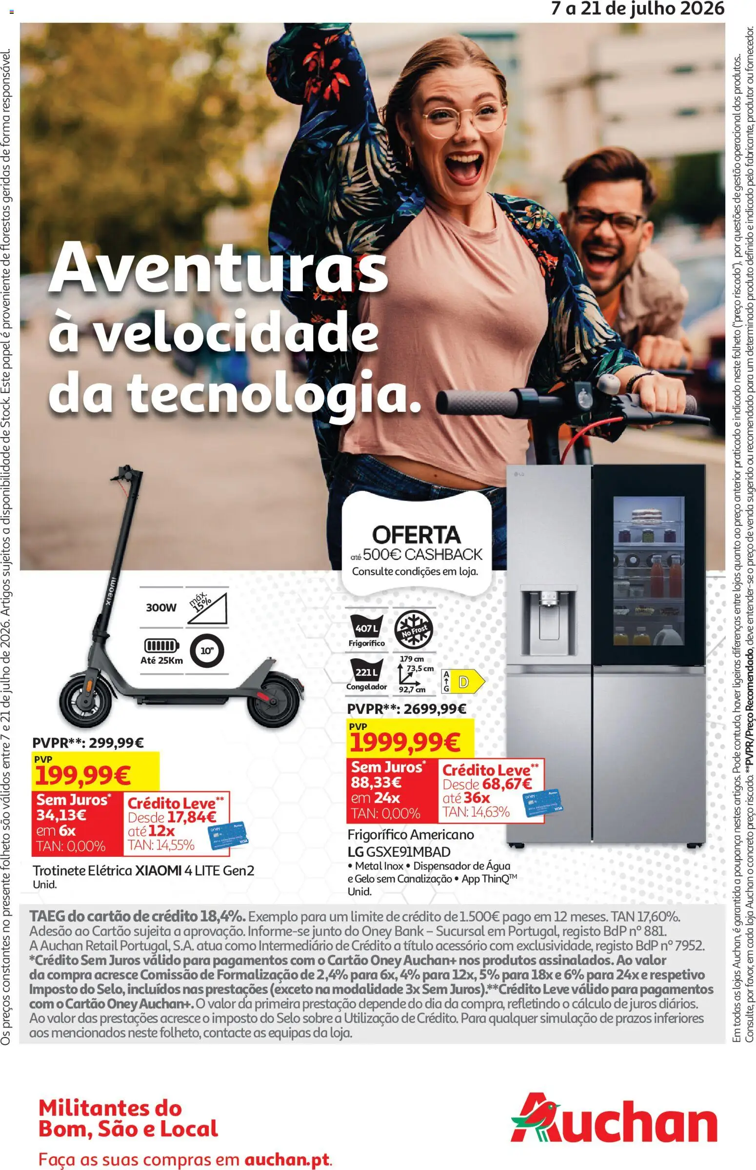 Auchan - Férias de Verão - Tempos Livres │ válido de 07/07/2026 | Página: 36
