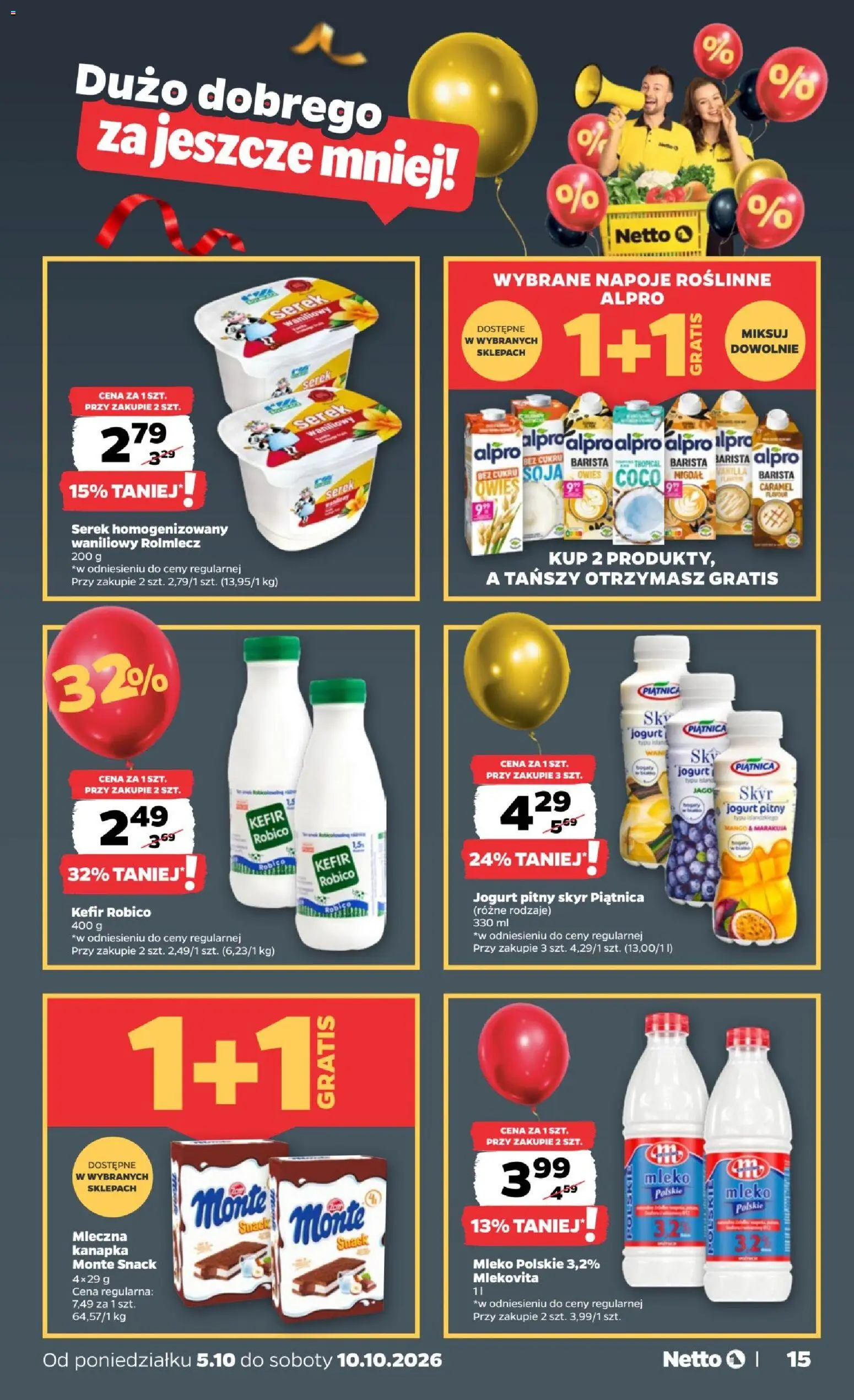 Netto gazetka od poniedziałku od 05.10.2026 | Strona: 15