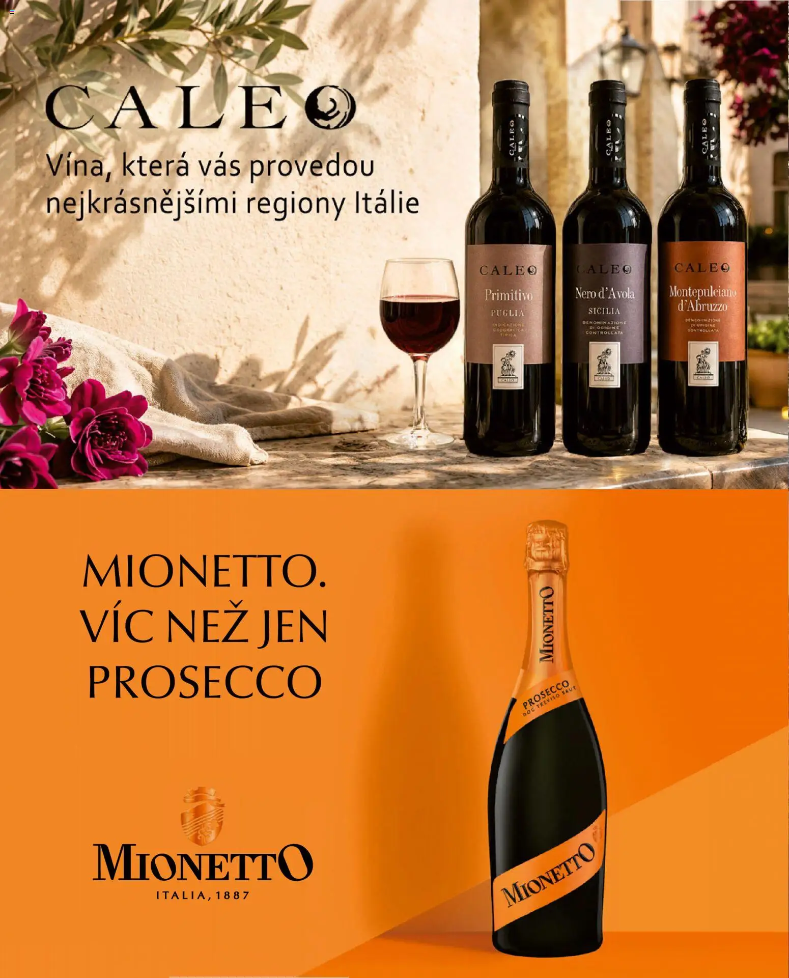 Billa leták - Gusto: Podzim 2026 od 01.09.2026 | Strana: 42 | Produkty: Mionetto, Prosecco Mionetto, Nero d'Avola, Prosecco DOC