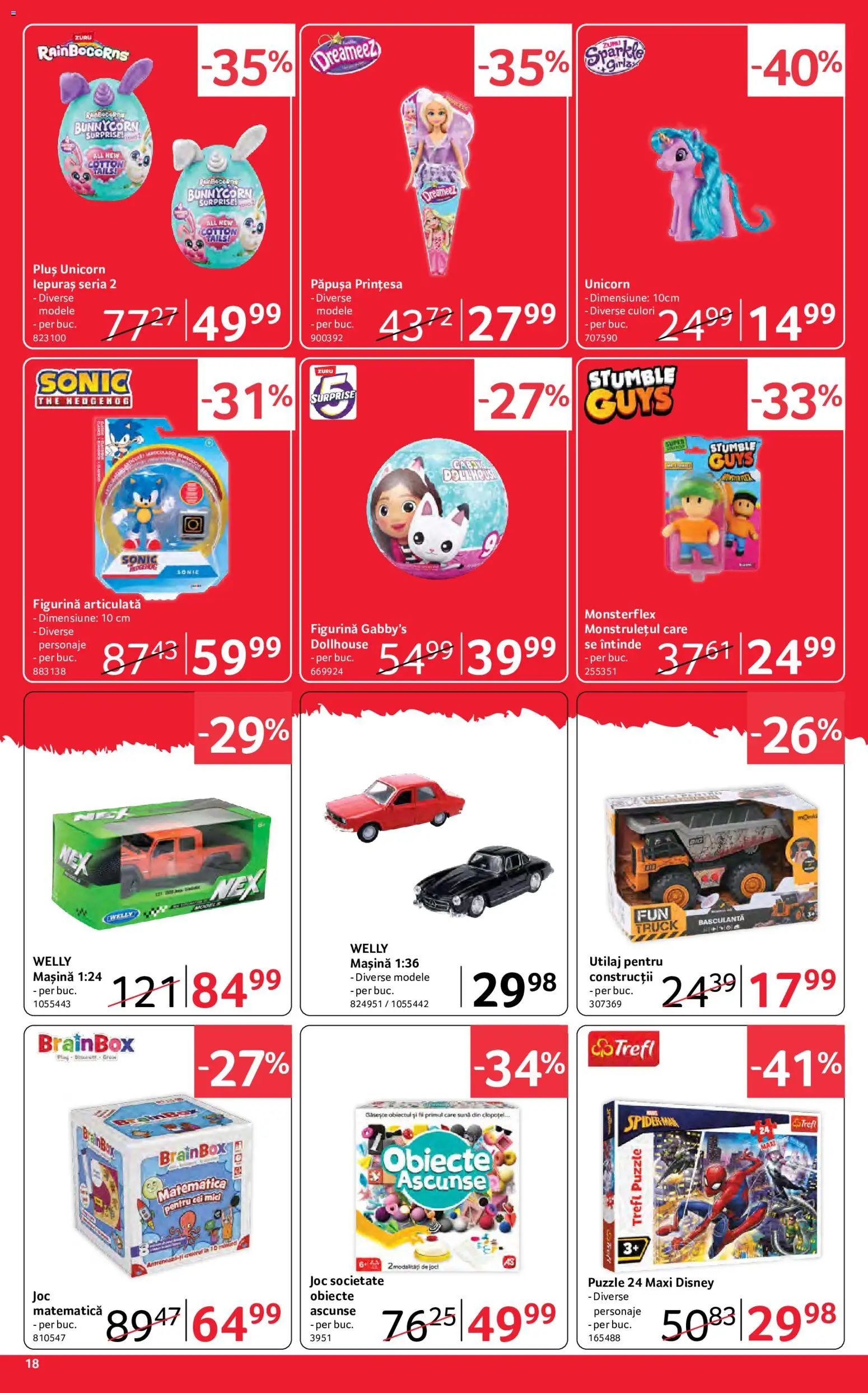 Noul catalog Selgros – valabil de la 15.05.2026 | Pagină: 18 | Produse: Joc, Mici