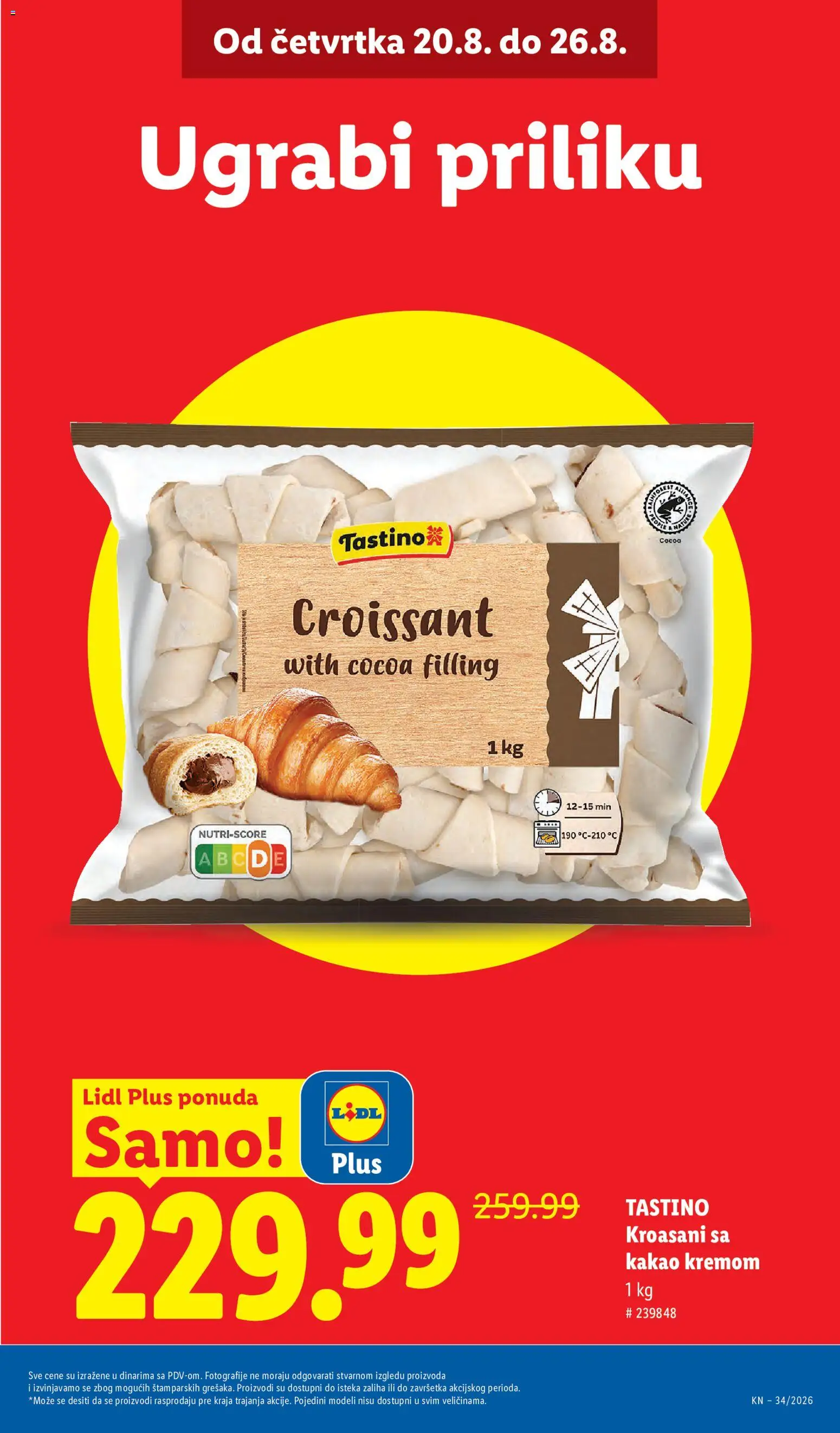 Lidl katalog - važi od 20.08.2026 | Strana: 5 | Proizvode: Kakao