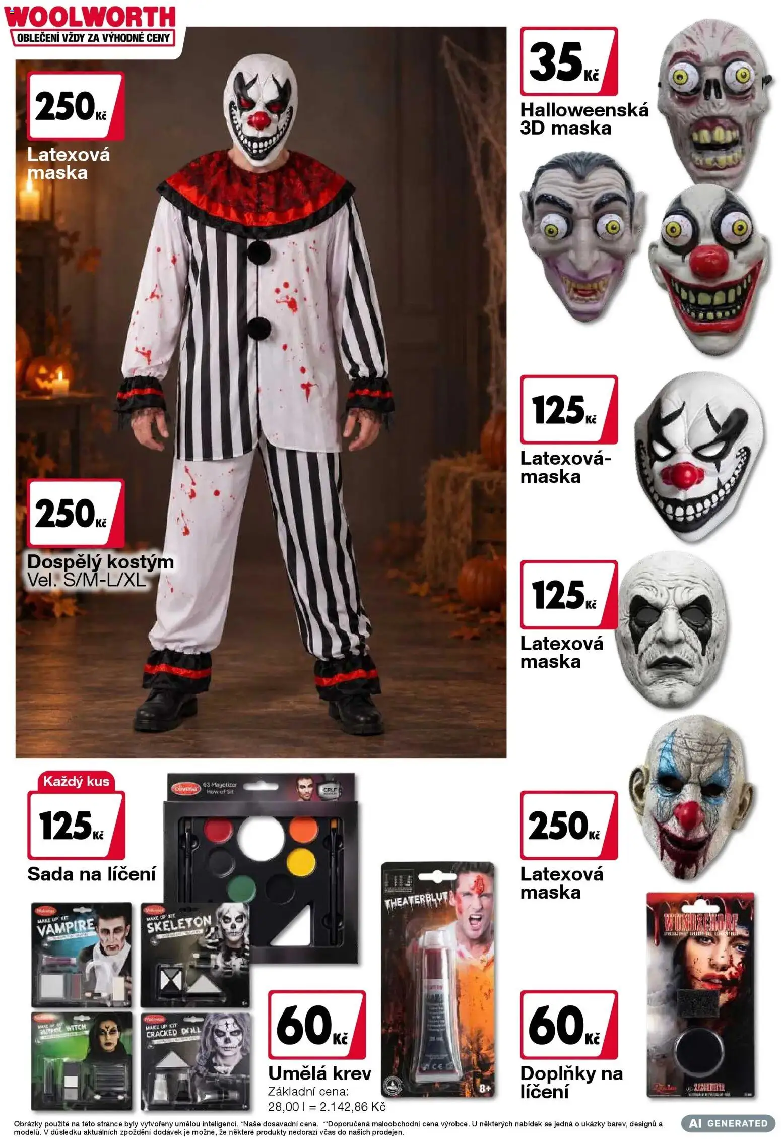 Woolworth leták - Trebic od 02.10.2026 | Strana: 21 | Produkty: Kostým, Oblečení, Maska