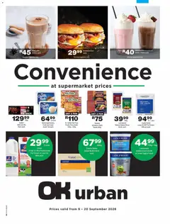 OK Foods specials catalogue – valid from 09/09/2026