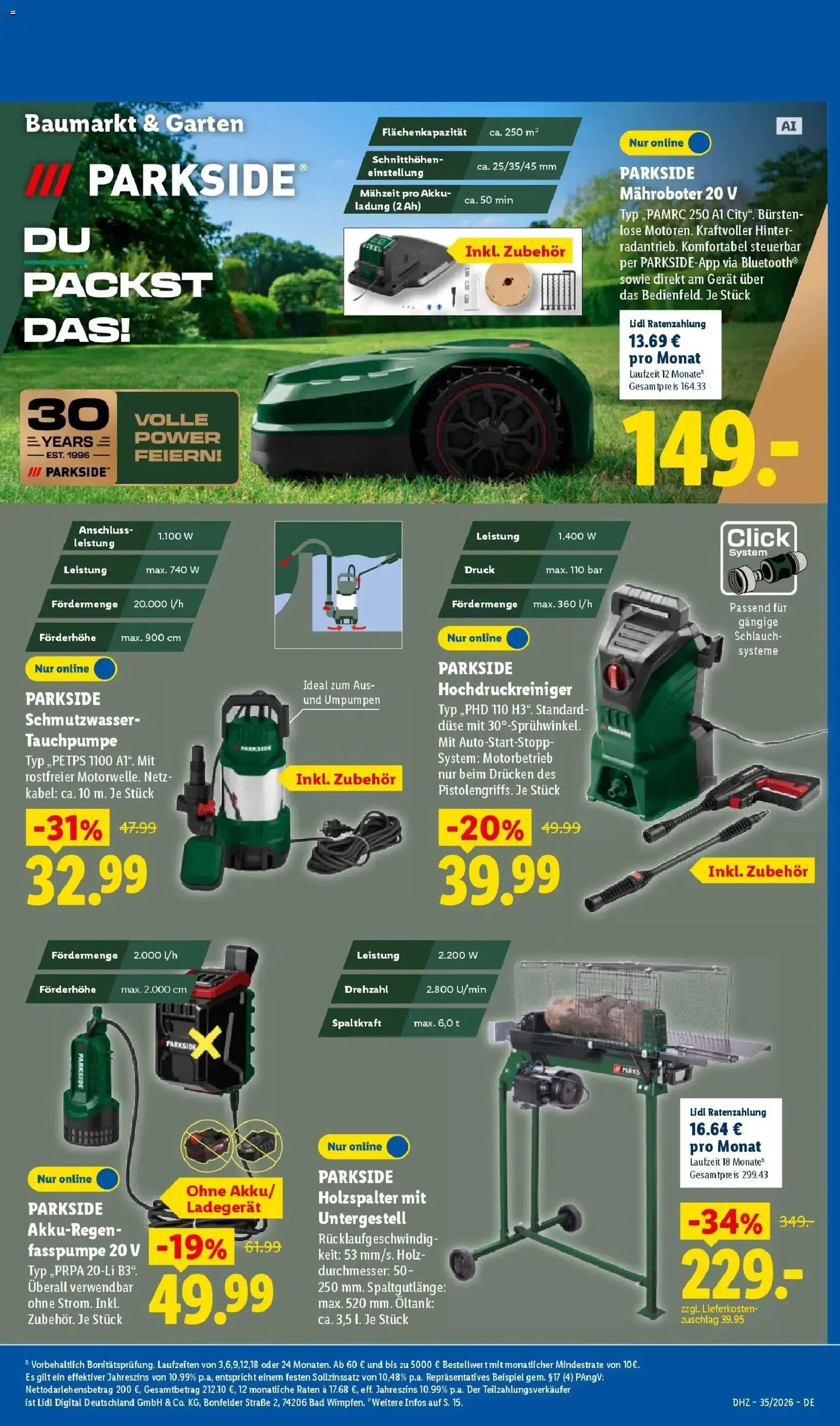 Lidl Prospekt Pocking (ab 24.08.2026) zum Blättern » Angebote | Seite: 9 | Produkte: Kabel, Bad, Hochdruckreiniger, Ladegerät