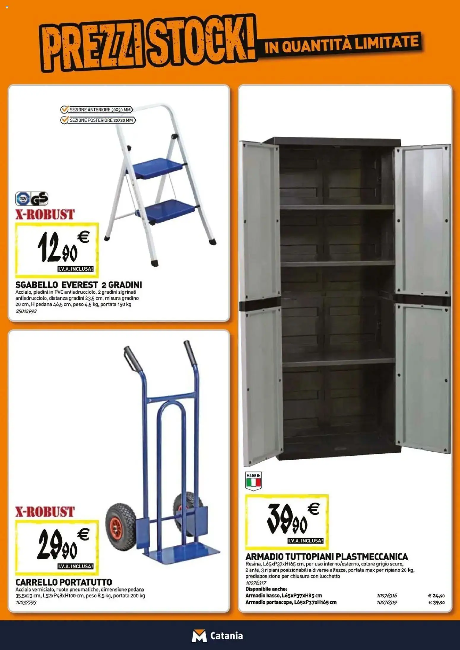 Volantino TECNOMAT del 27.05.2026 | Pagina: 16 | Prodotti: Ripiano, Carrello, Sgabello, Armadio