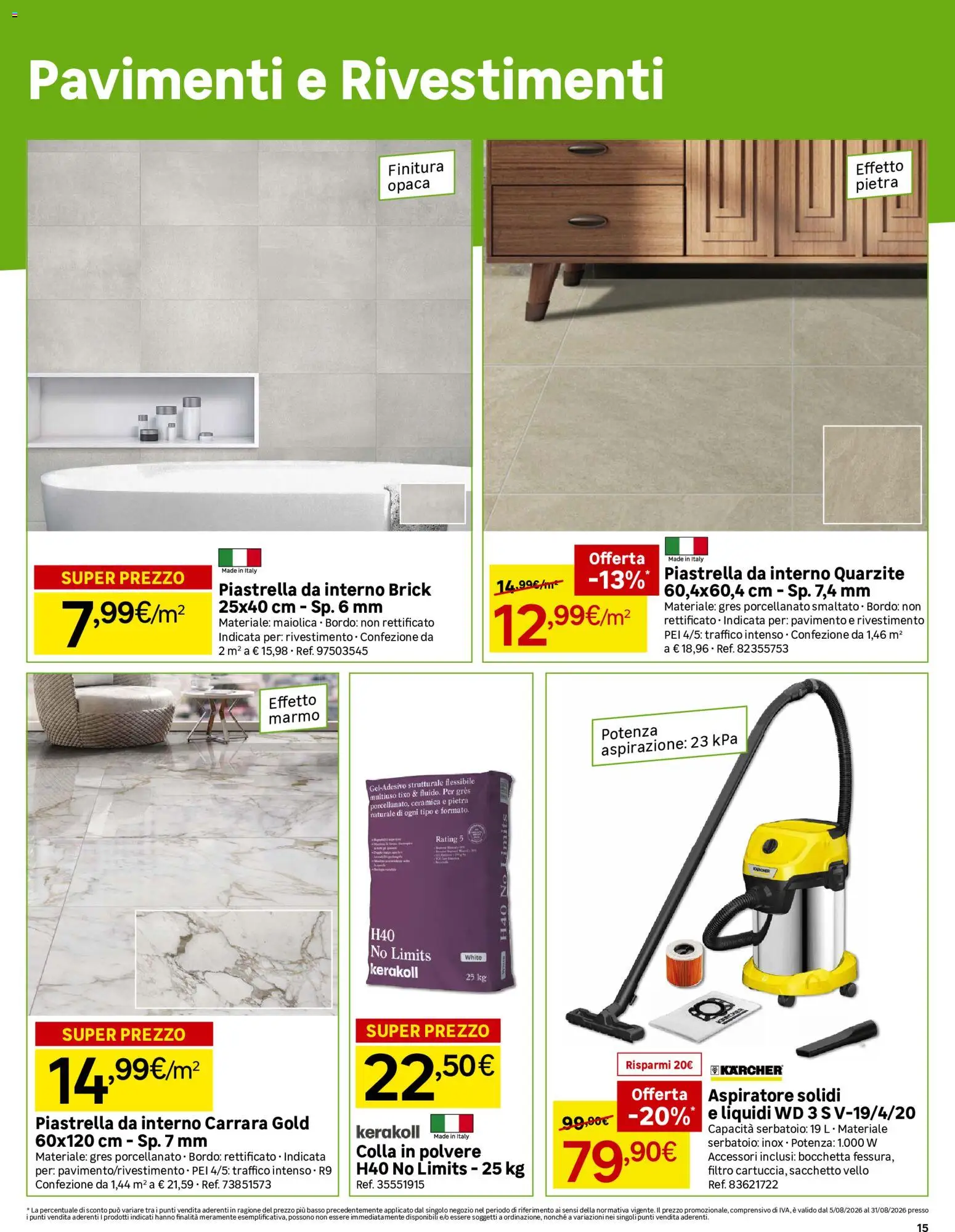 Volantino Leroy Merlin del 05/08/2026 | Pagina: 15