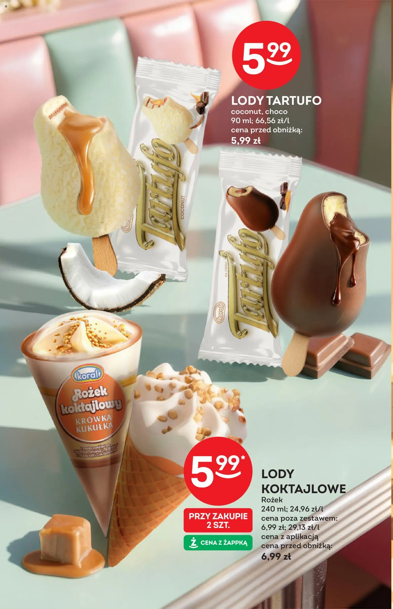Żabka gazetka - Katalog lodowy od 20.05.2026 | Strona: 8 | Produkty: Krowka, Lody