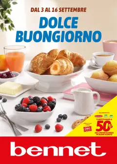 Anteprima del volantino bennet volantino Buongiorno valido a partire dal 03/09/2026
