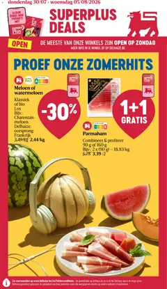 Delhaize folder week 31 - Voorbeeld van een folder van Delhaize, geldig van 30/07/2026
