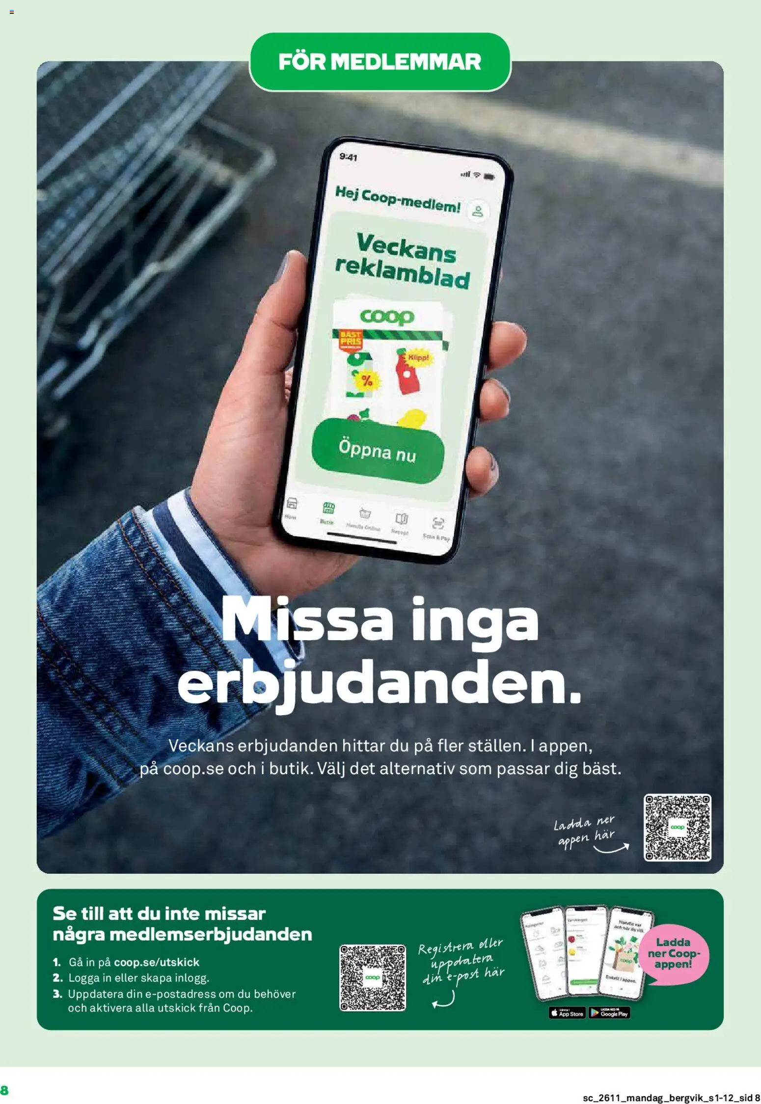 Stora Coop reklamblad aktuell från 09.03.2026 | Sida: 8