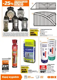 Pogląd oferty "OBI gazetka" - ważna od 30.09.2026 | Strona: 9 | Produkty: Telefon, Znicze, Drzwi, Piana