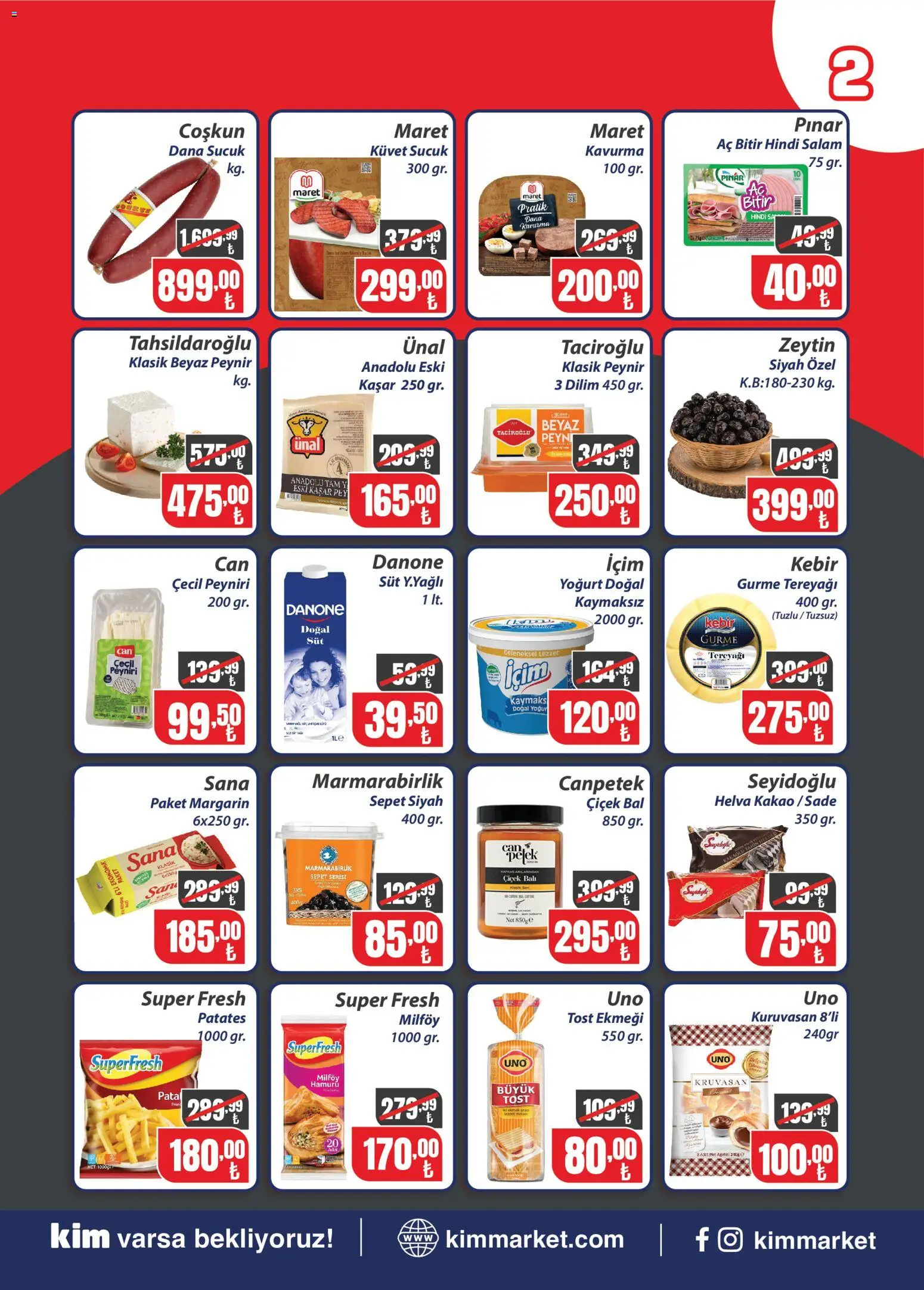 Kim Market Katalog - Marmara Insert - 07 Ekim 2026 tarihinden itibaren geçerlidir | Sayfa: 2