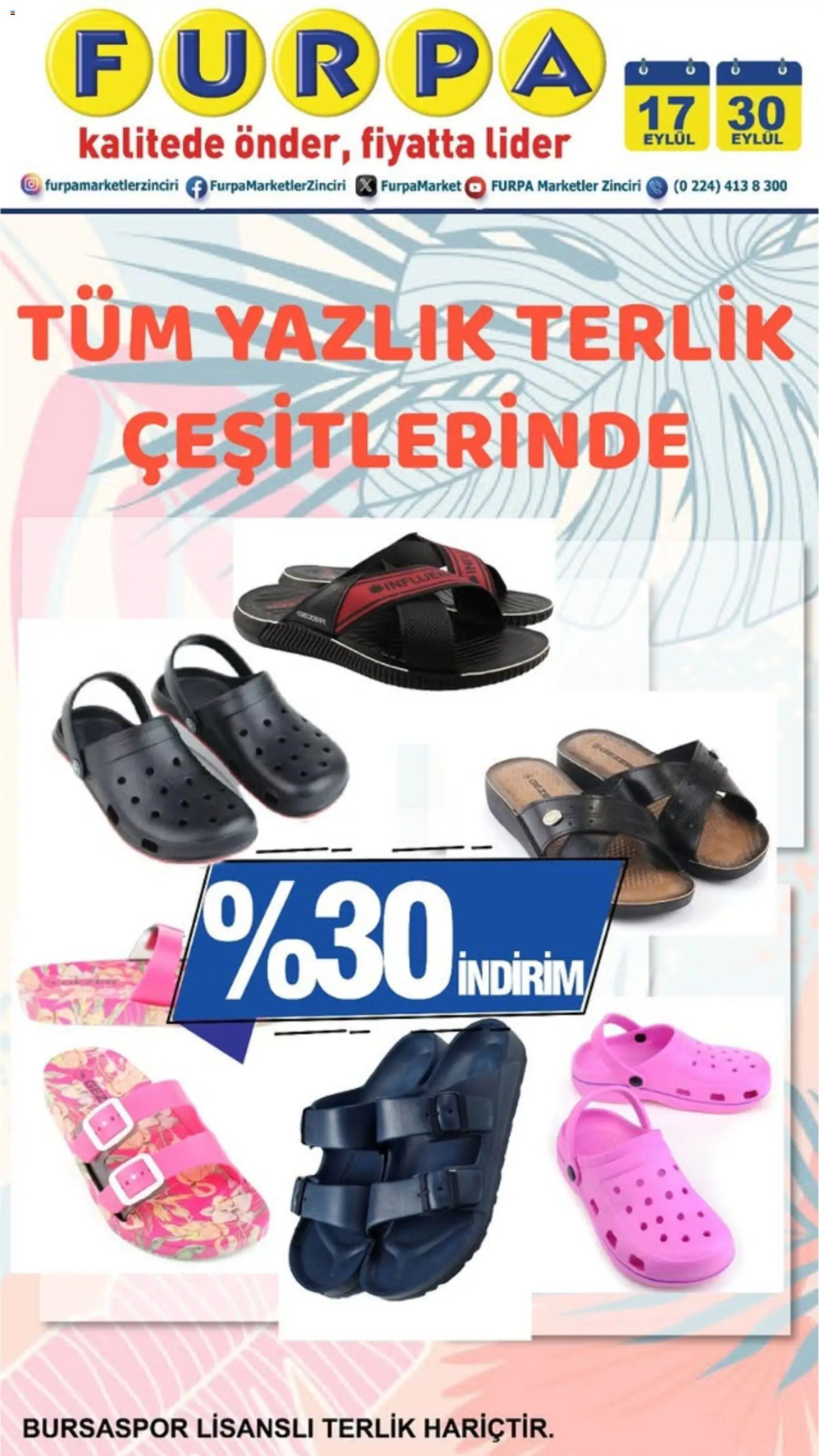 Furpa Katalog - 21 Eylül 2026 tarihinden itibaren geçerlidir | Sayfa: 2 | Ürünler: Terlik