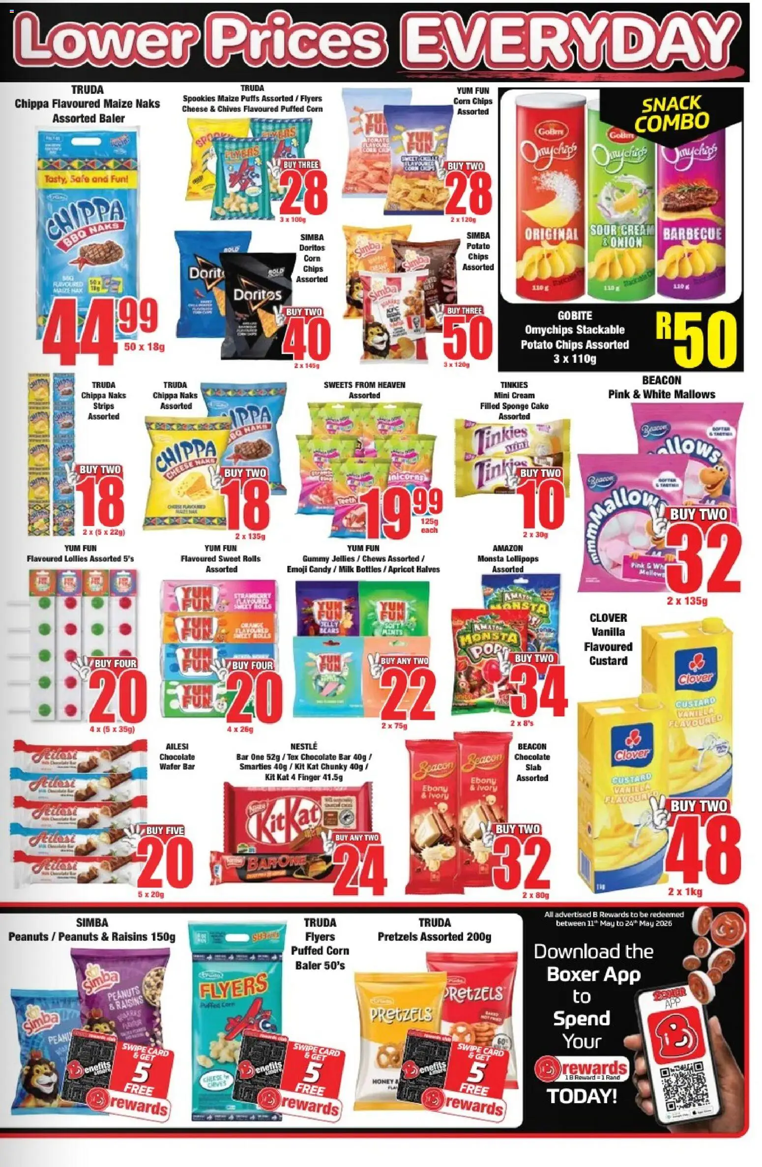 New Boxer catalogue – valid from 23.04.2026 | Page: 7 | Products: Custard, Cheese, Chocolate, Sour cream