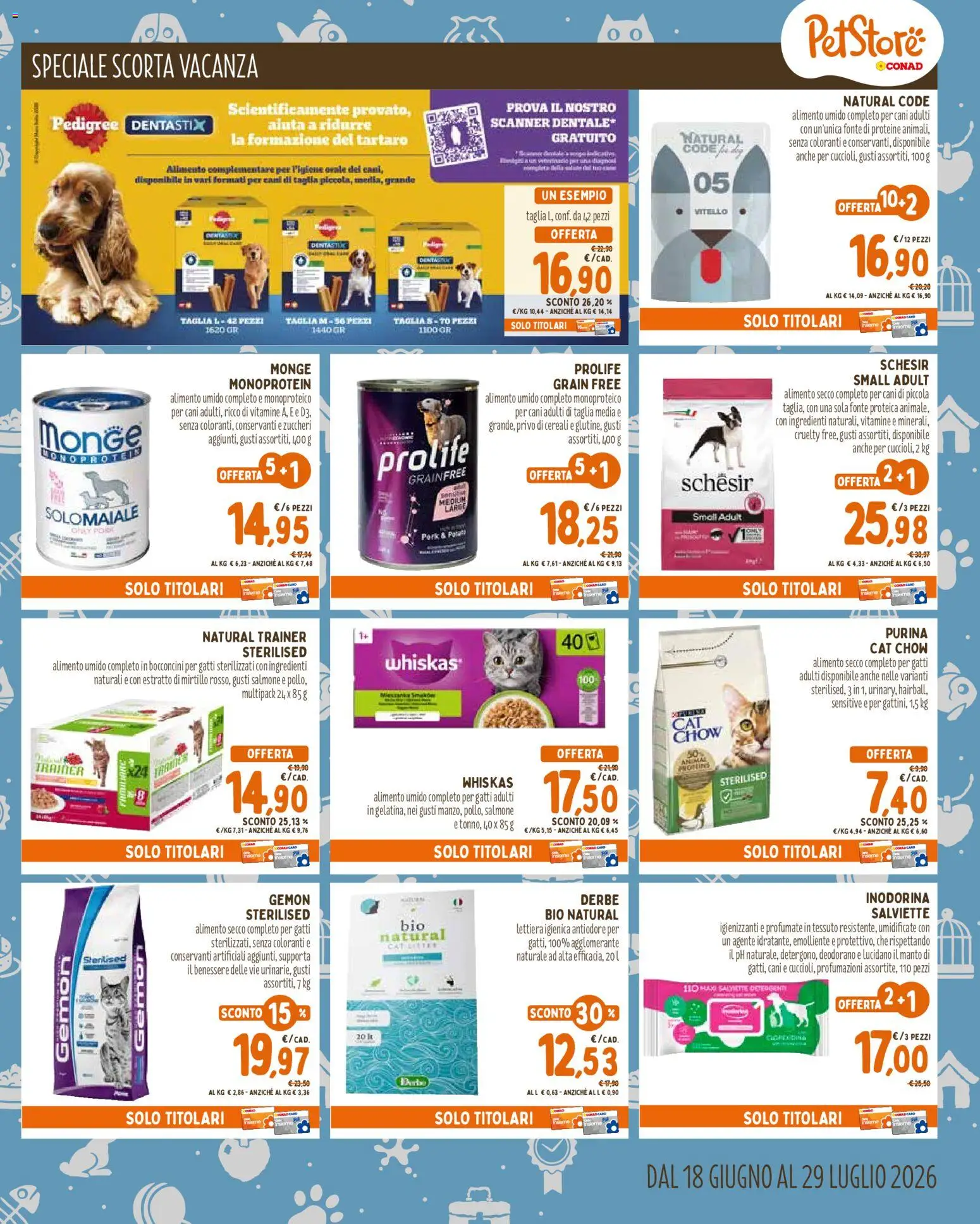 Volantino Conad del 18.06.2026 | Pagina: 7 | Prodotti: Salmone, Cereali, Vitello