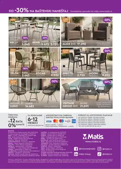Matis katalog - pregled Matis kataloga - važi od 01.08.2026 | Strana: 16 | Proizvode: Baštenska stolica, Fotelja, Sto, Baštenski nameštaj