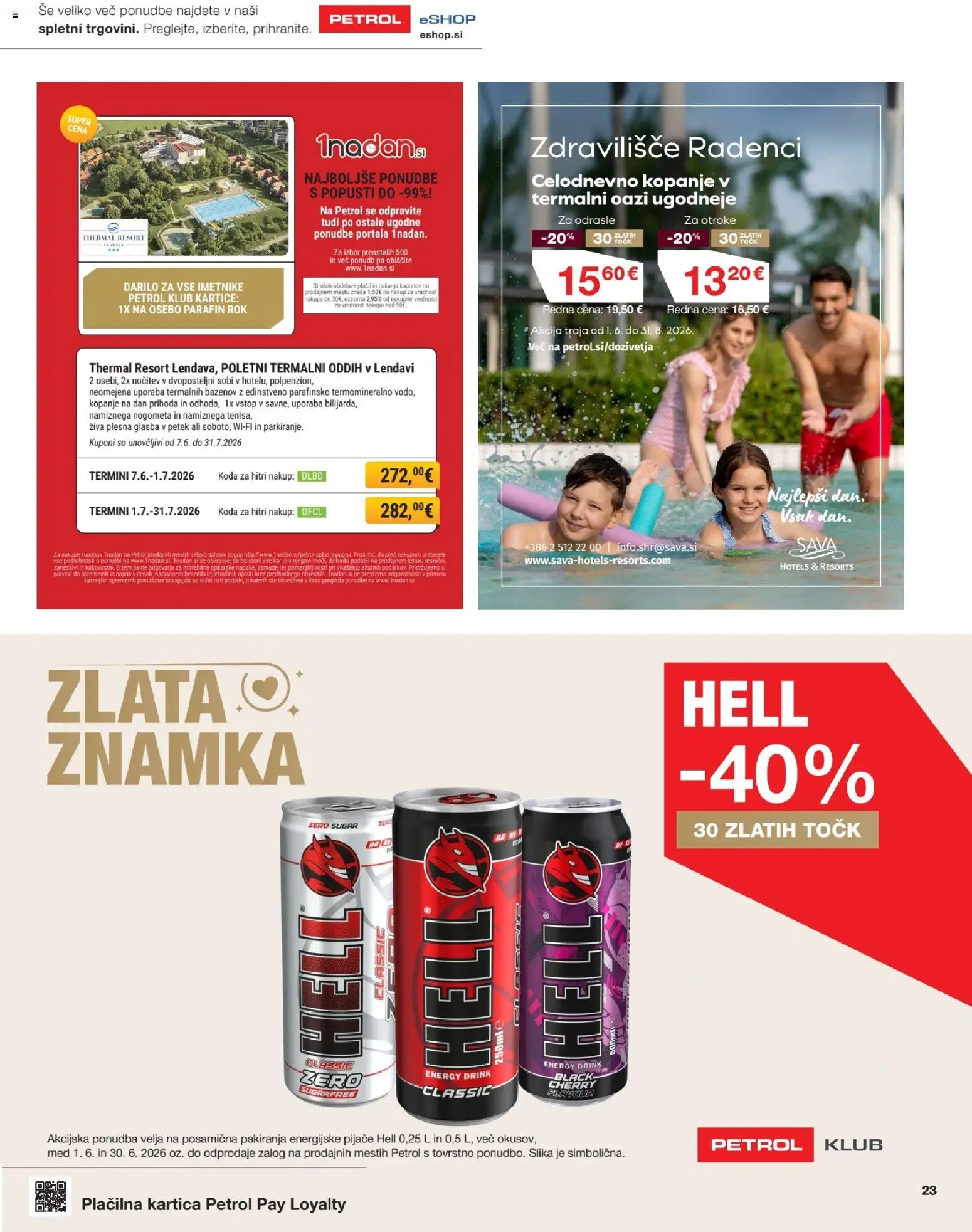 Novi Petrol katalog ponudbe – veljaven od 01.06.2026 | Stran: 23