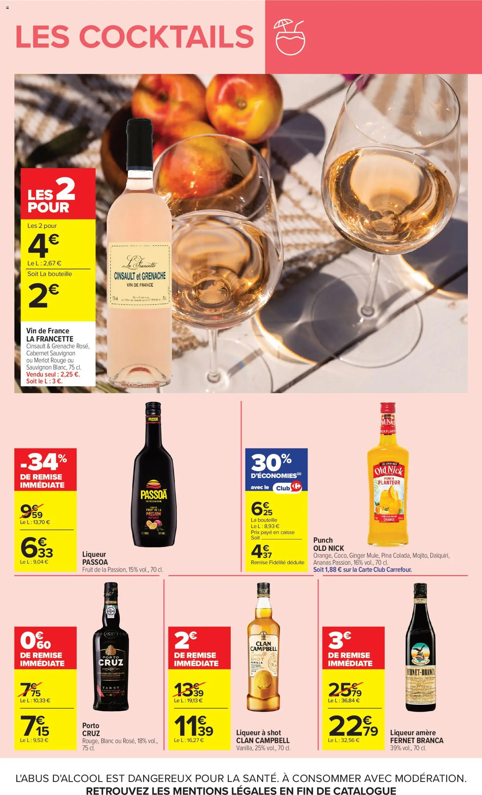 {H1} | Page: 8 | Produits: Orange, Liqueur, Vin, Ananas