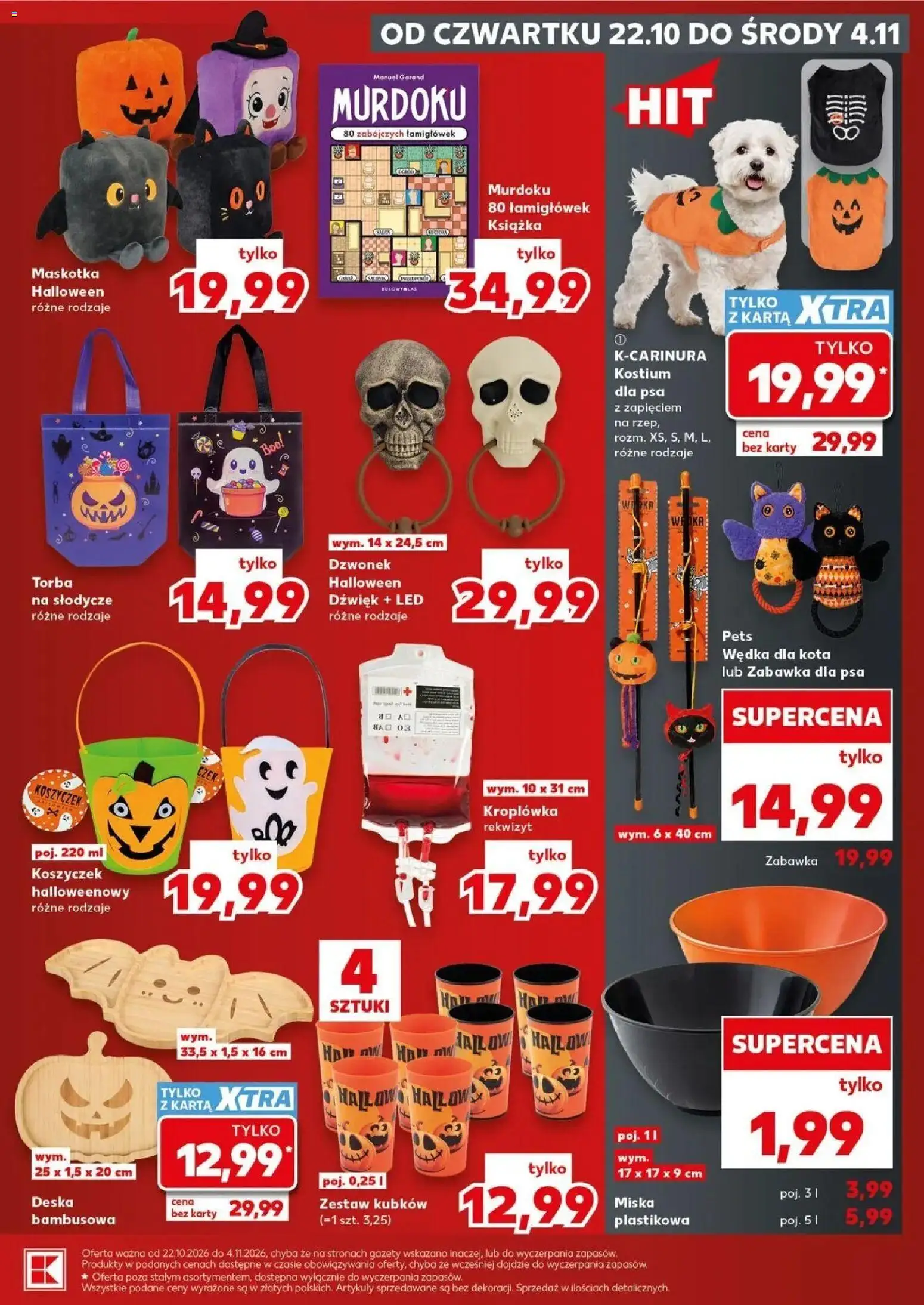 Kaufland gazetka - Mocny start od 26.10.2026 - od jutra PDF | Strona: 25 | Produkty: Słodycze, Torba, Gazety, Zabawka dla psa