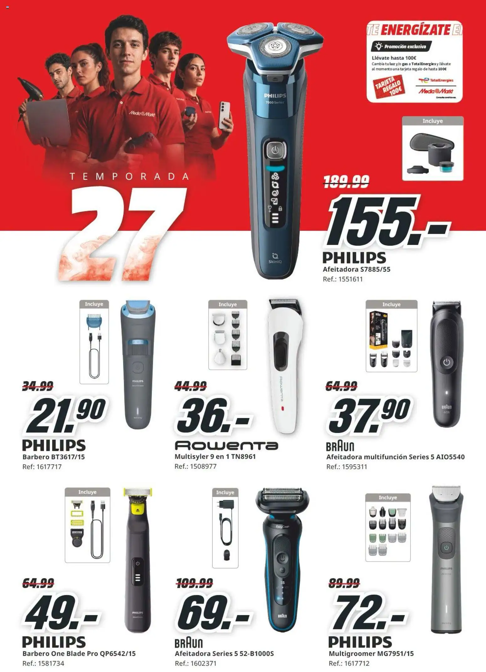 Media Markt folleto │ válido desde el 24/07/2026 | Página: 26 | Productos: Afeitadora