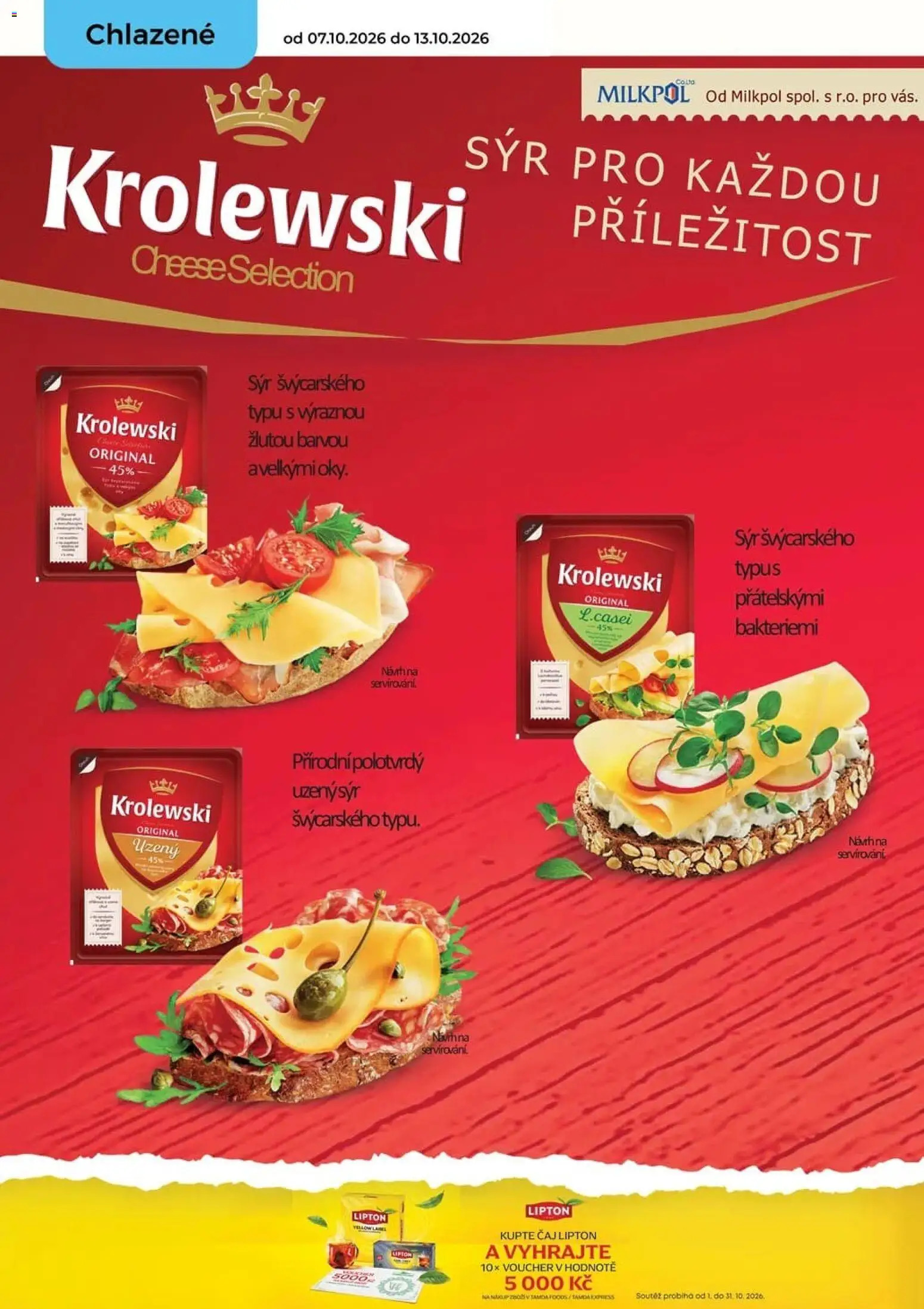 Tamda Foods leták od 07.10.2026 | Strana: 20 | Produkty: Sýr, Čaj