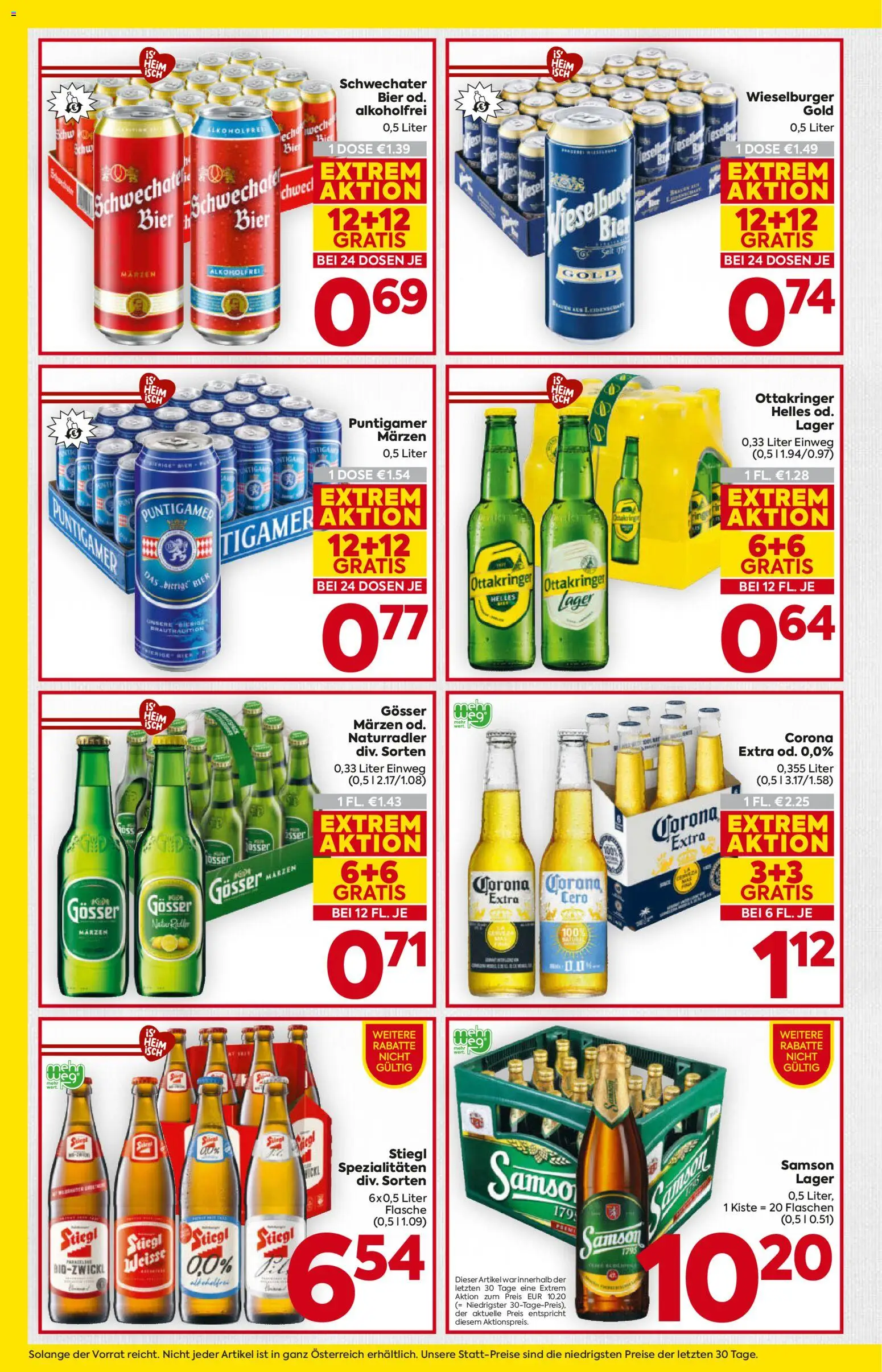 Billa AT akciós ujság - amely érvényes a következő dátumtól: 28.05.2026 | Oldal: 14 | Termékek: Radler, Gösser