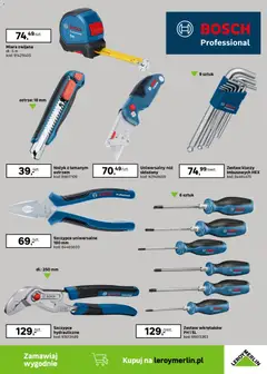 Pogląd oferty "Leroy Merlin gazetka - Dla Fachowców" - ważna od 26.08.2026 | Strona: 11 | Produkty: Nożyk, Zestaw kluczy