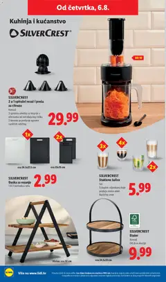 Lidl Katalog - Pregled kataloga iz trgovine Lidl, vrijedi od 03.08.2026 | Stranica: 46 | Proizvodi: Kuhinja, Daska za rezanje, Rezač