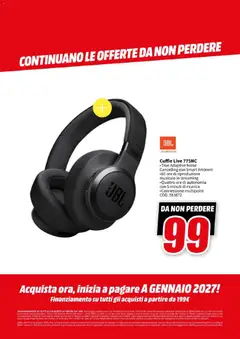 Anteprima del volantino Media World volantino valido a partire dal 23/06/2026 | Pagina: 10 | Prodotti: Cuffie