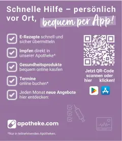 Angebote - Ihre Apotheke vor Ort: Jetzt alle Angebote auch online entdecken! ab 26.09.2026 gültig