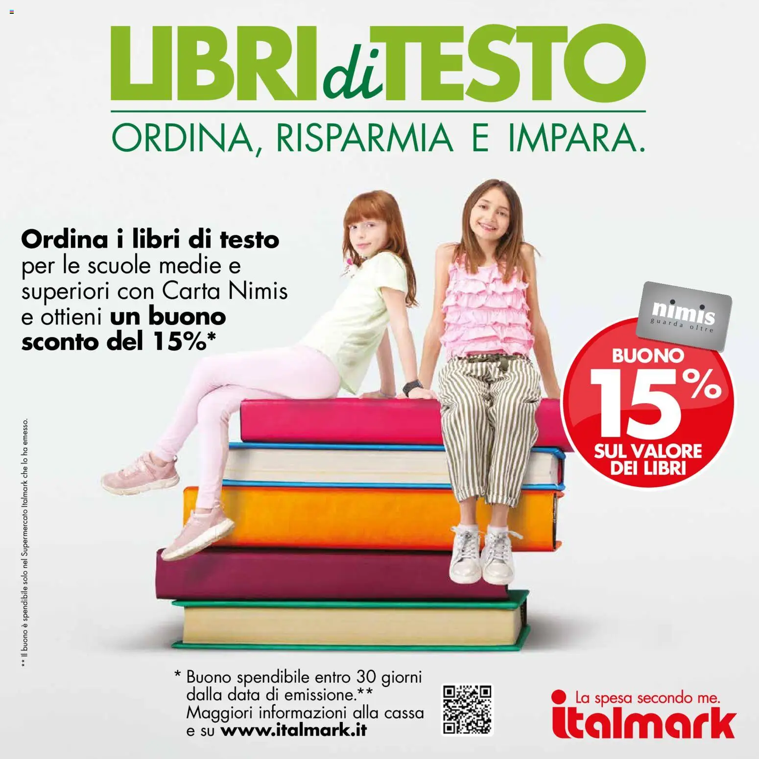 Volantino Italmark del 26/08/2026 | Pagina: 34 | Prodotti: Libri, Data