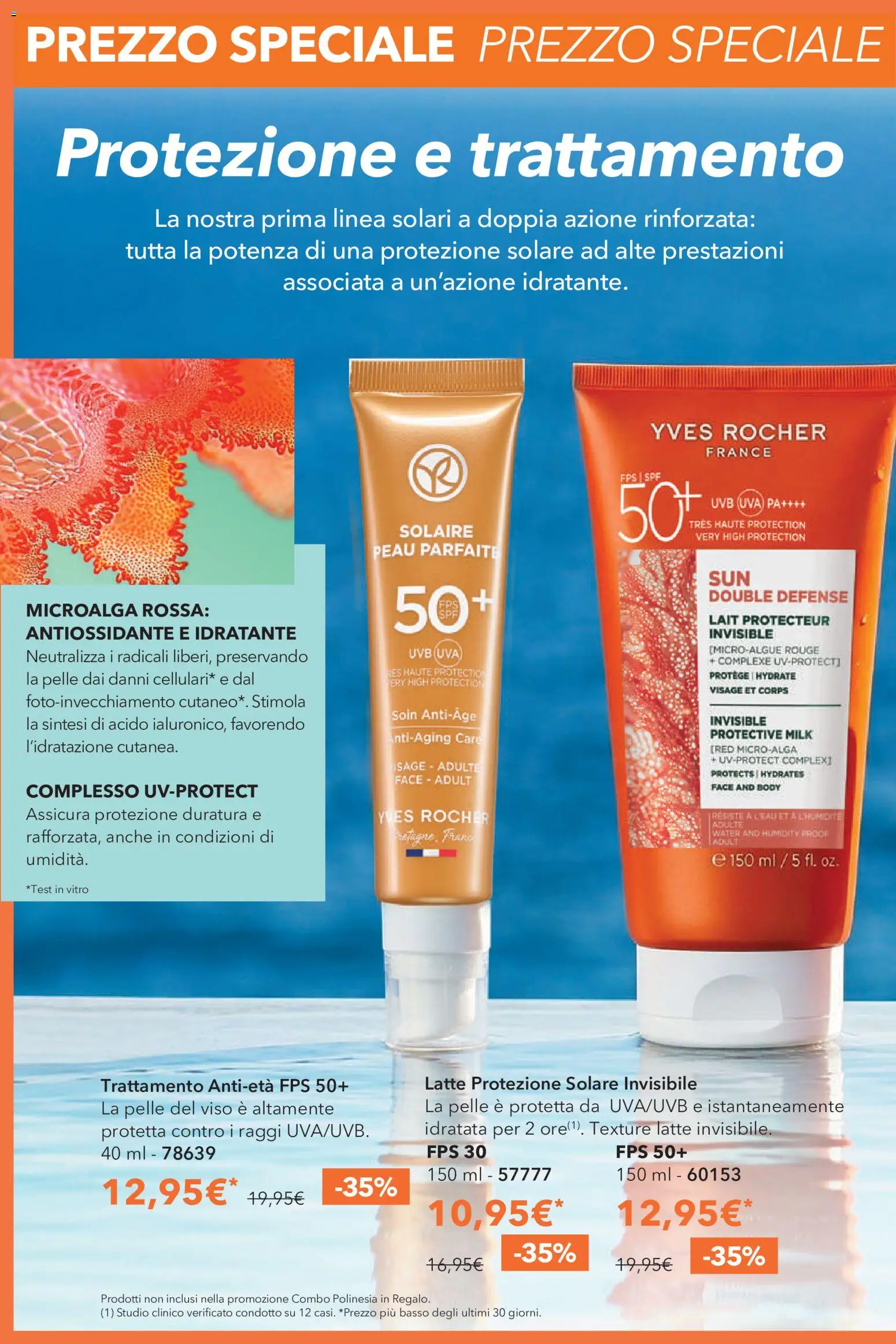 Volantino Yves Rocher del 04.06.2026 | Pagina: 12 | Prodotti: Latte, Uva
