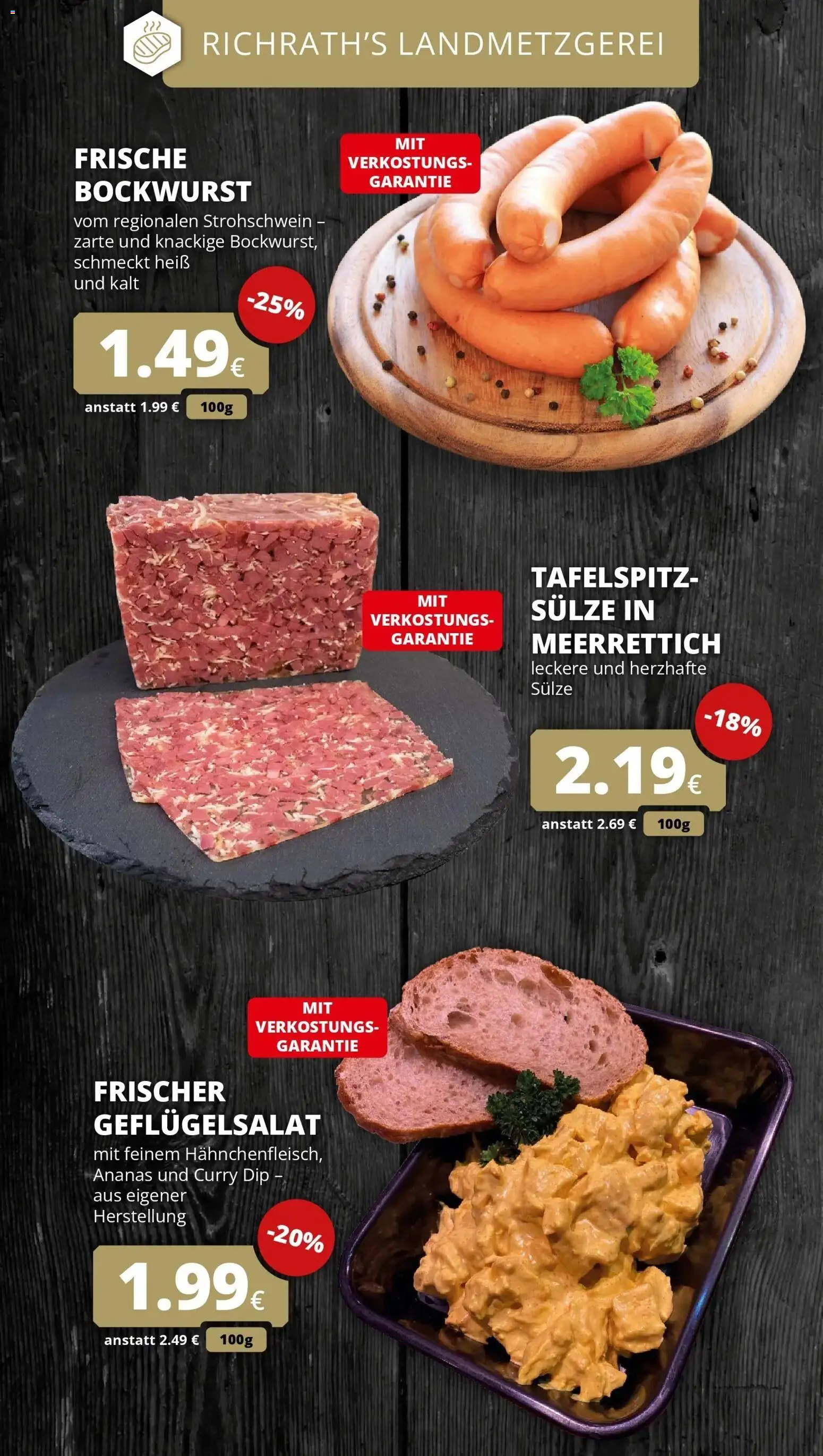 REWE Prospekt ab 19.10.2026 zum Blättern » Angebote | Seite: 15 | Produkte: Bockwurst, Tafelspitz, Ananas