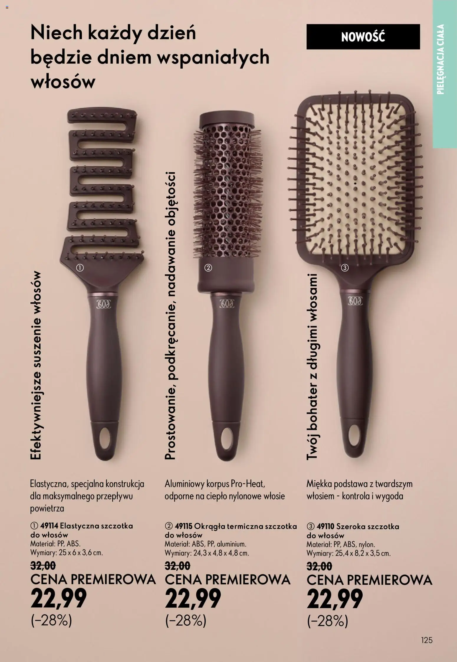 Oriflame Katalog 12 2026 od 19.08.2026 | Strona: 123 | Produkty: Szczotka do włosów, Szczotka