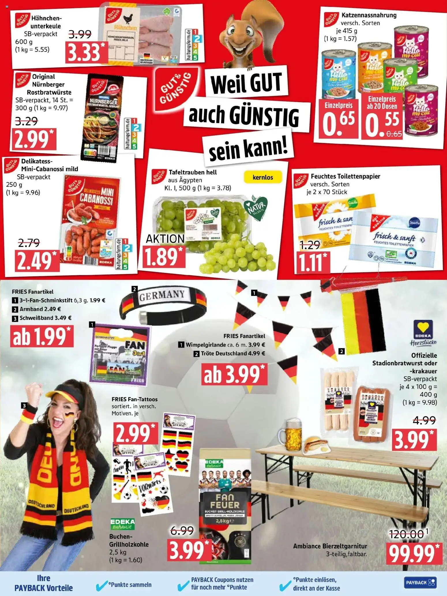Marktkauf Prospekt Prenzlau – gültig ab 08.06.2026 | Seite: 9 | Produkte: Hahnchen, Toilettenpapier, Feuchtes Toilettenpapier