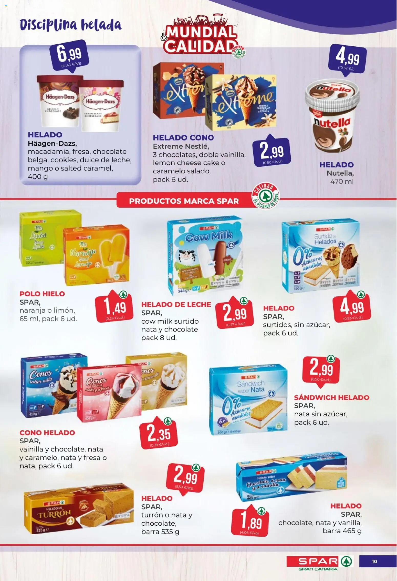 Spar folleto │ válido desde el 12.06.2026 | Página: 10 | Productos: Ηλεκτρονικα ειδη, Chocolate, Helado, Ρούτερ