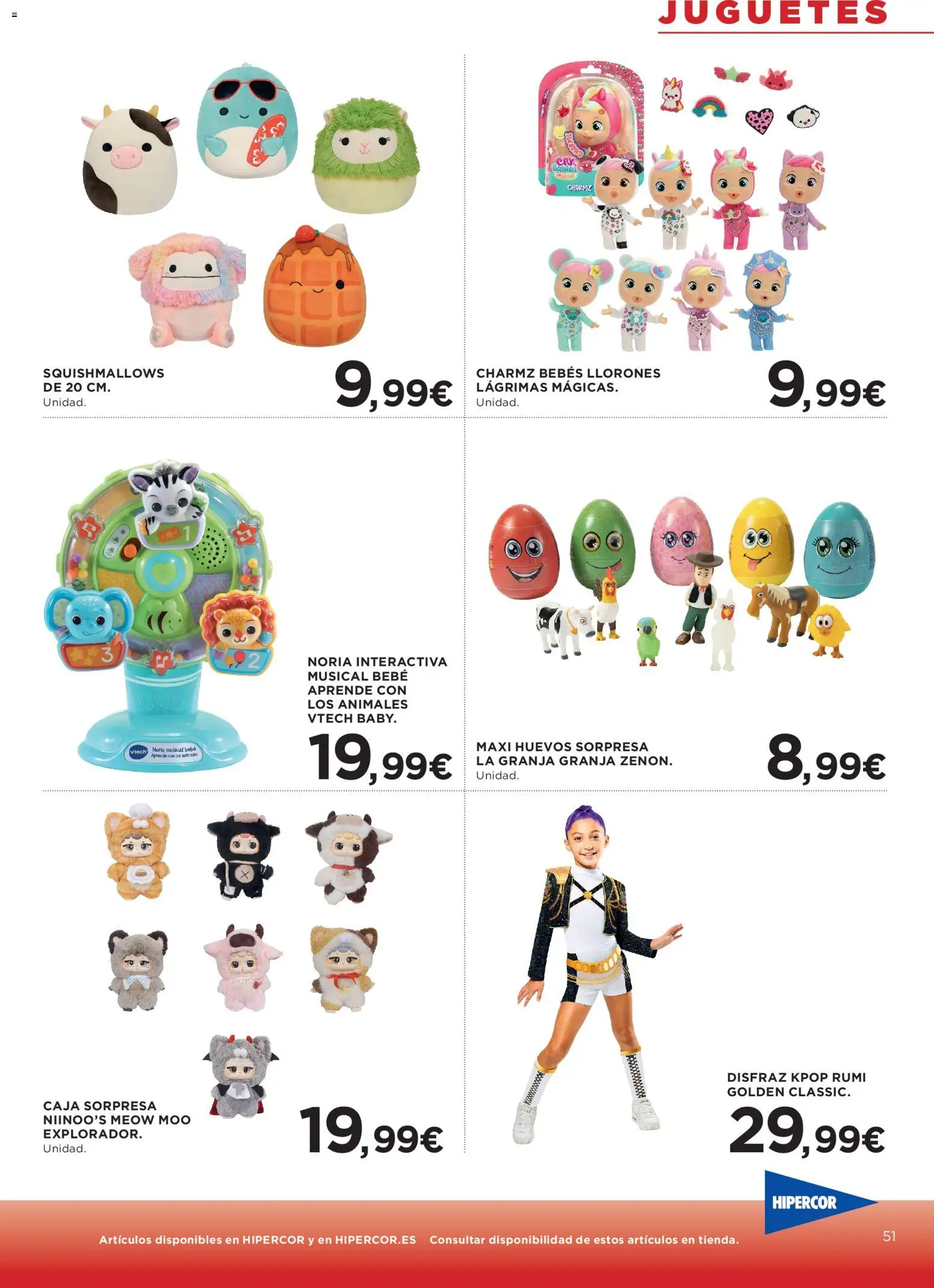 Hipercor catálogo │ válido desde el 21.05.2026 | Página: 51 | Productos: Huevos, Juguetes, Caja