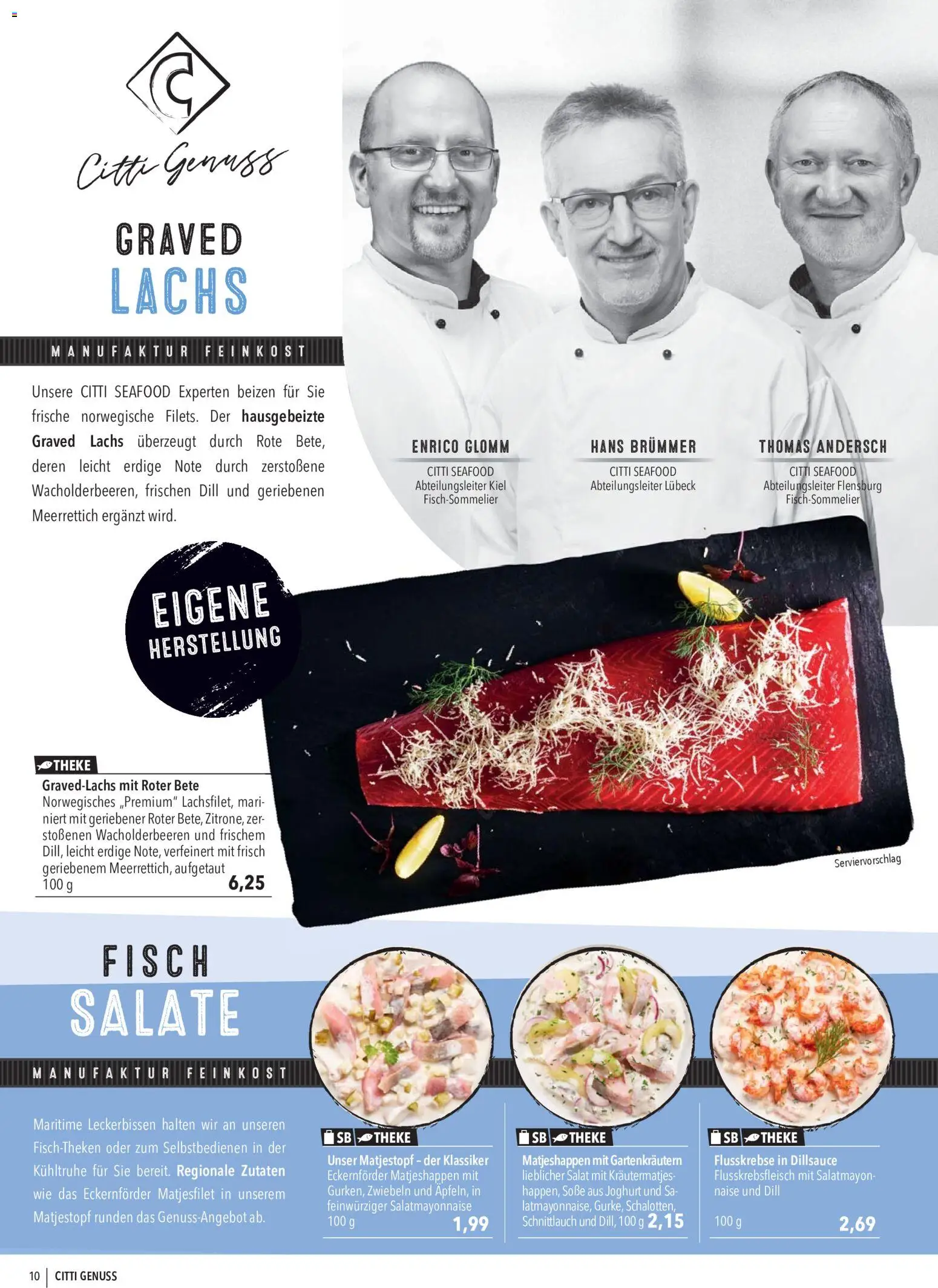 CITTI Markt CITTI Genuss – gültig ab 07.10.2026 | Seite: 10 | Produkte: Joghurt, Theke, Fisch, Zwiebeln